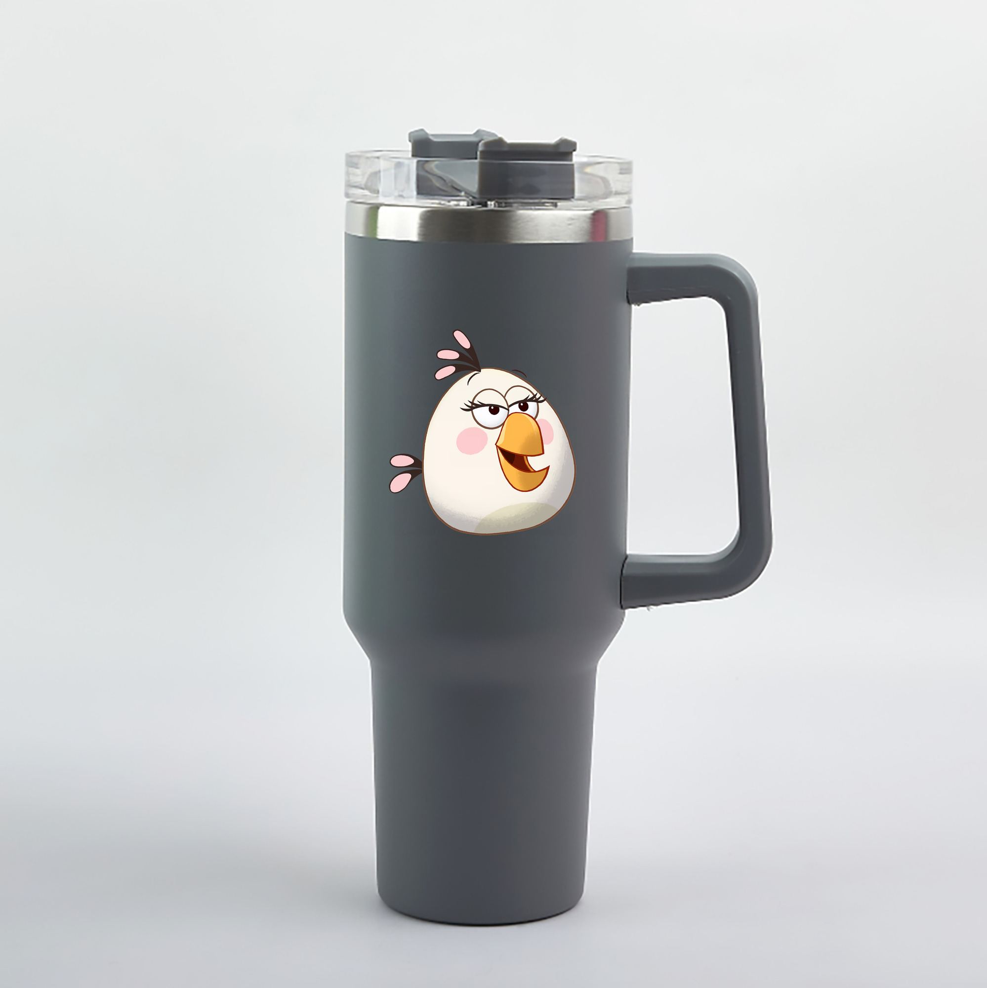 （画像用） Angry Birds アングリーバード 1200mL車用タンブラー（カラープリント）