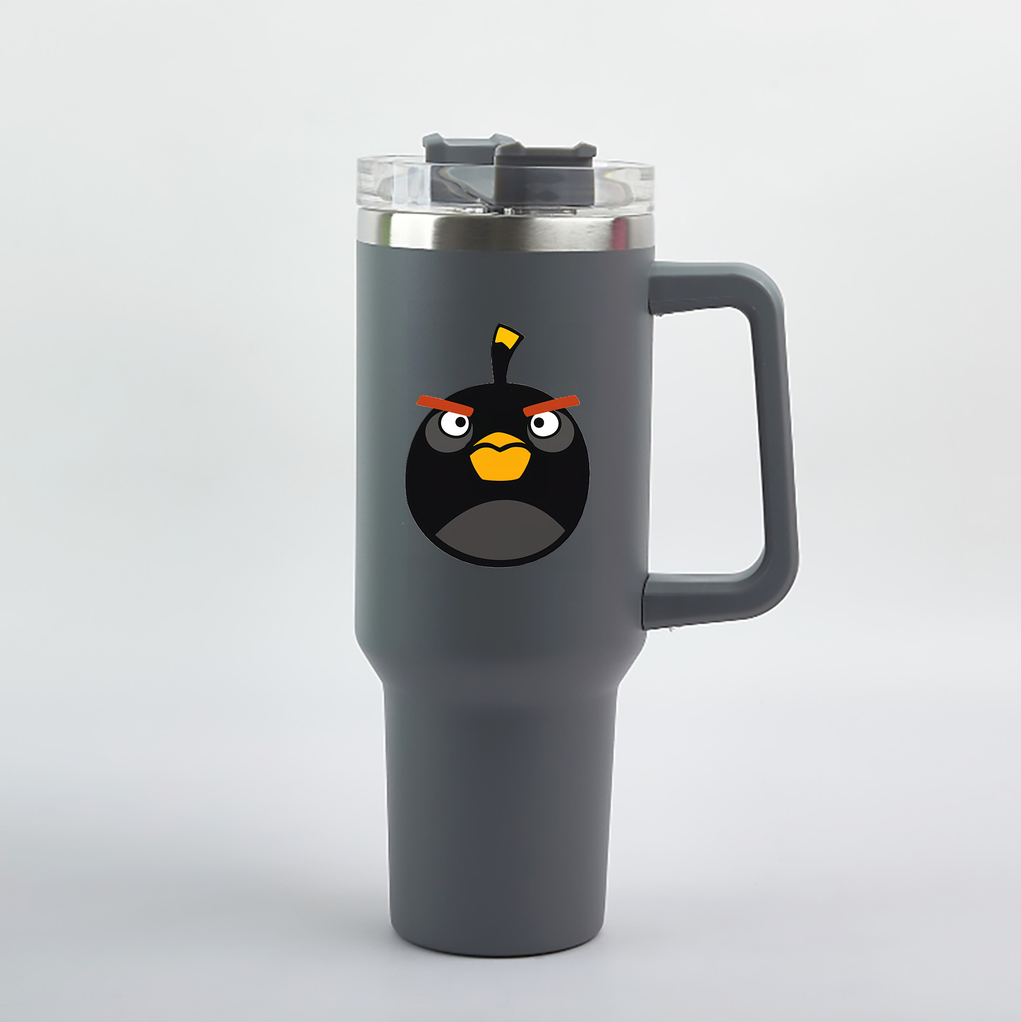 （画像用） Angry Birds アングリーバード 1200mL車用タンブラー（カラープリント）