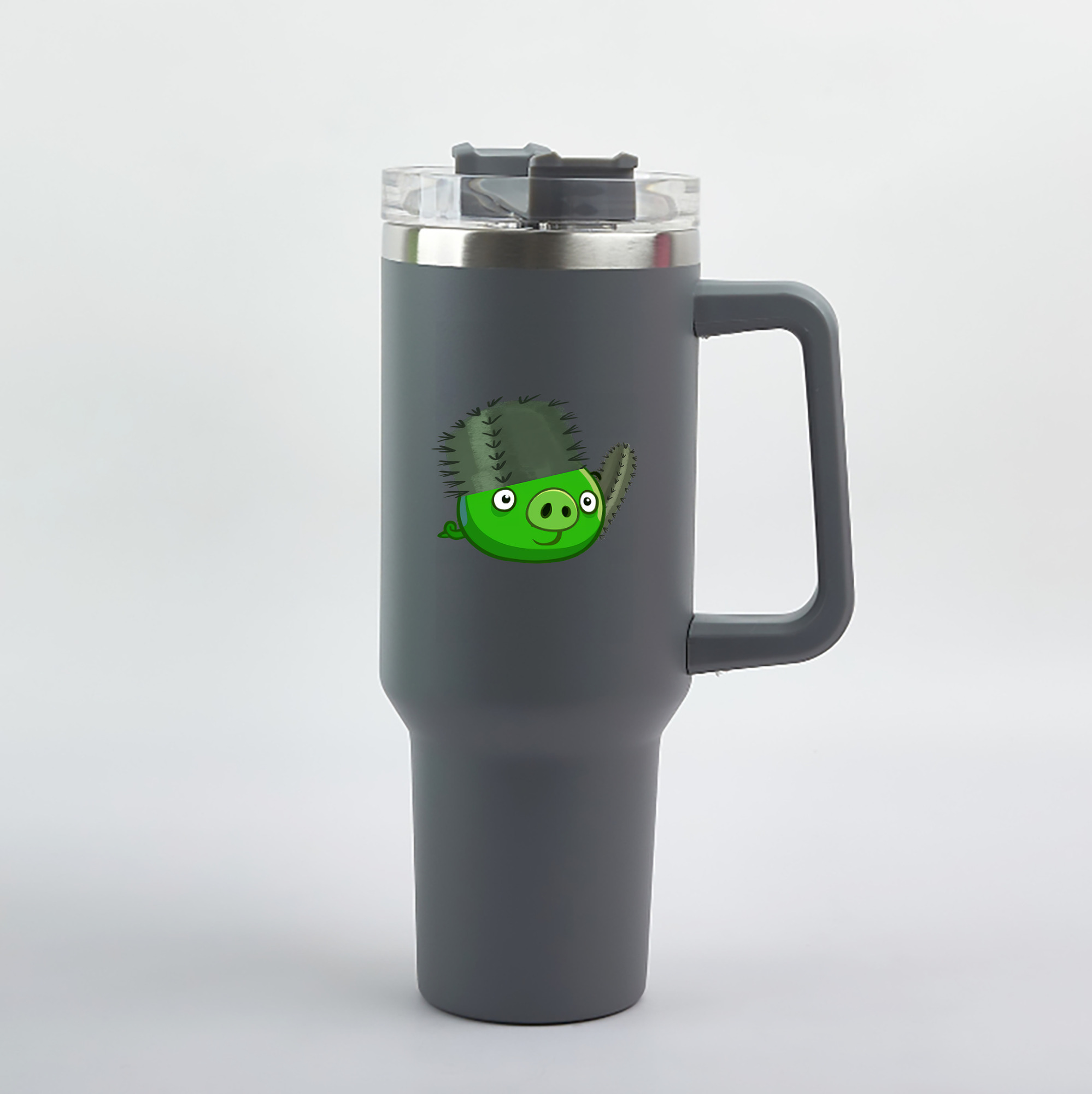 （画像用） Angry Birds アングリーバード 1200mL車用タンブラー（カラープリント）