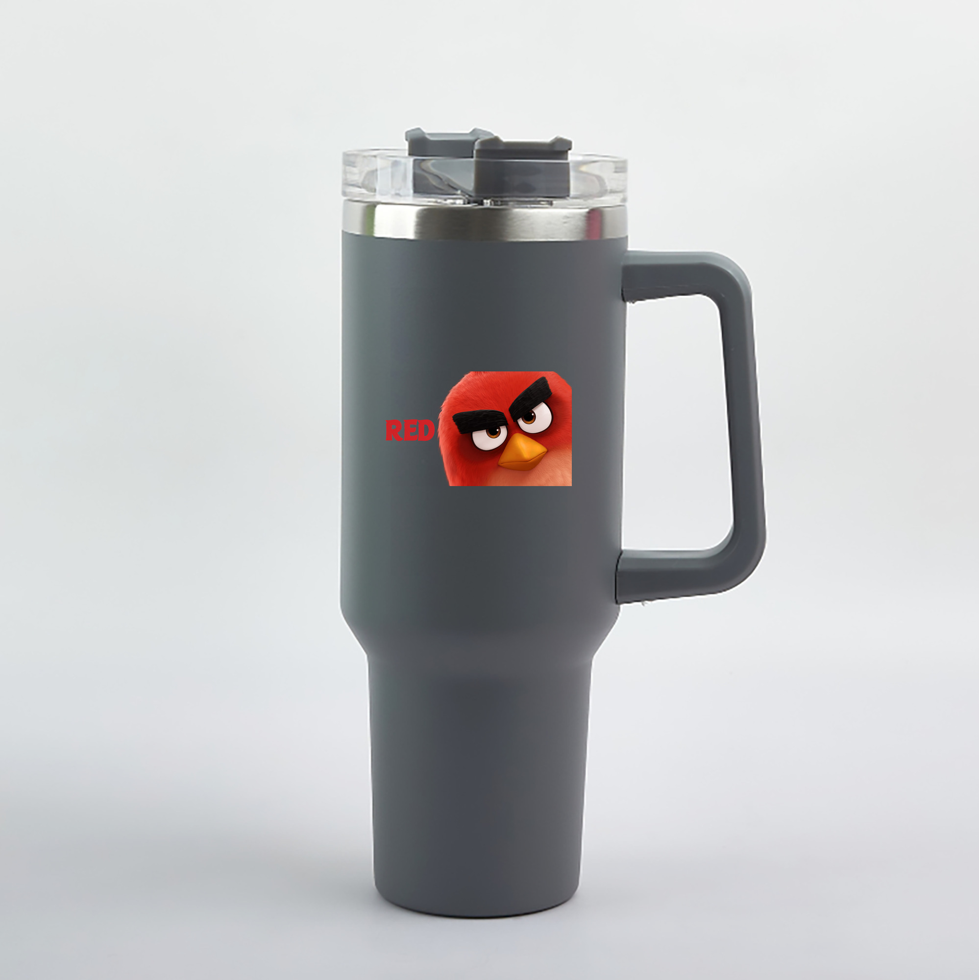 （画像用） Angry Birds アングリーバード 1200mL車用タンブラー（カラープリント）