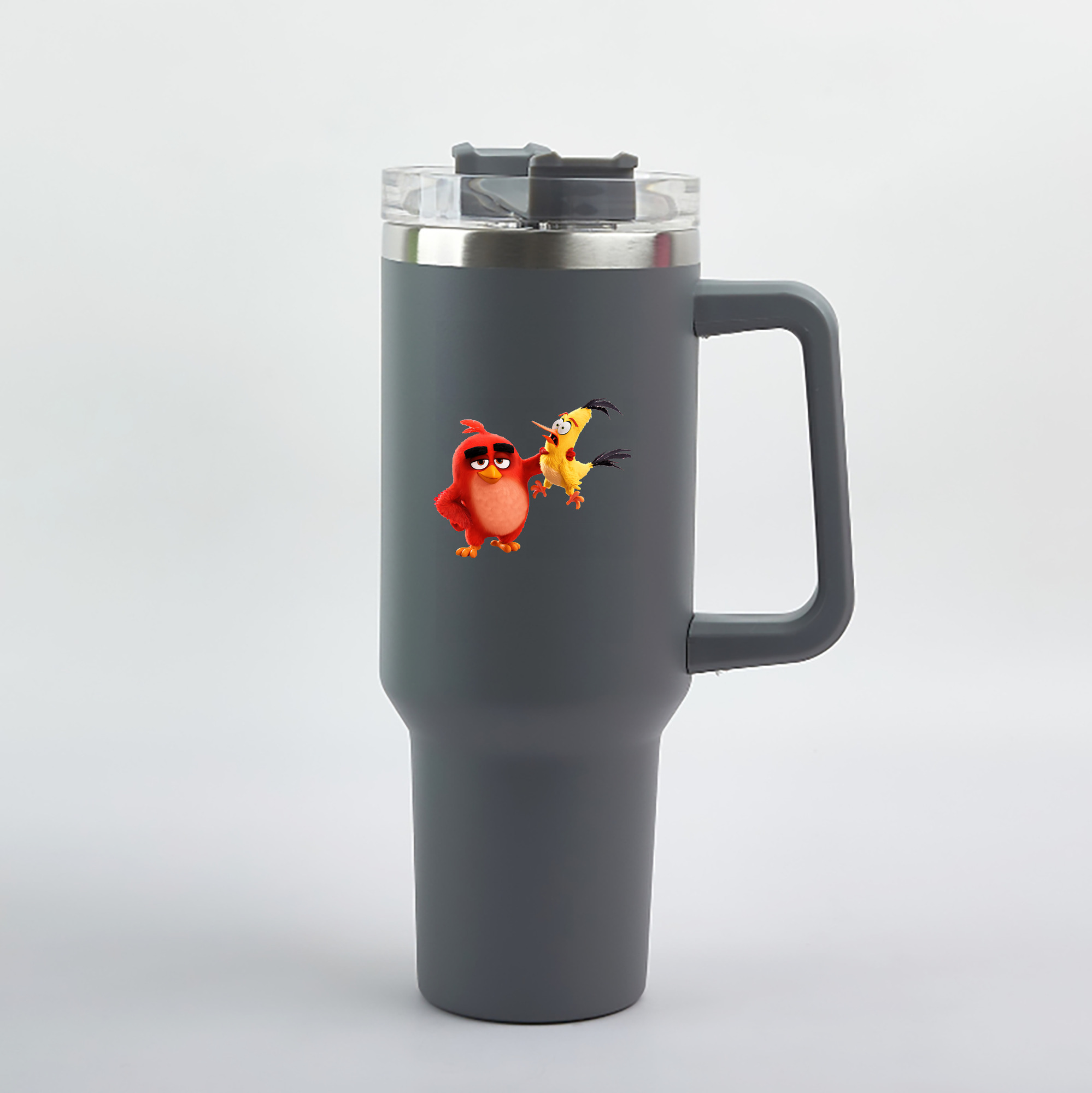 （画像用） Angry Birds アングリーバード 1200mL車用タンブラー（カラープリント）