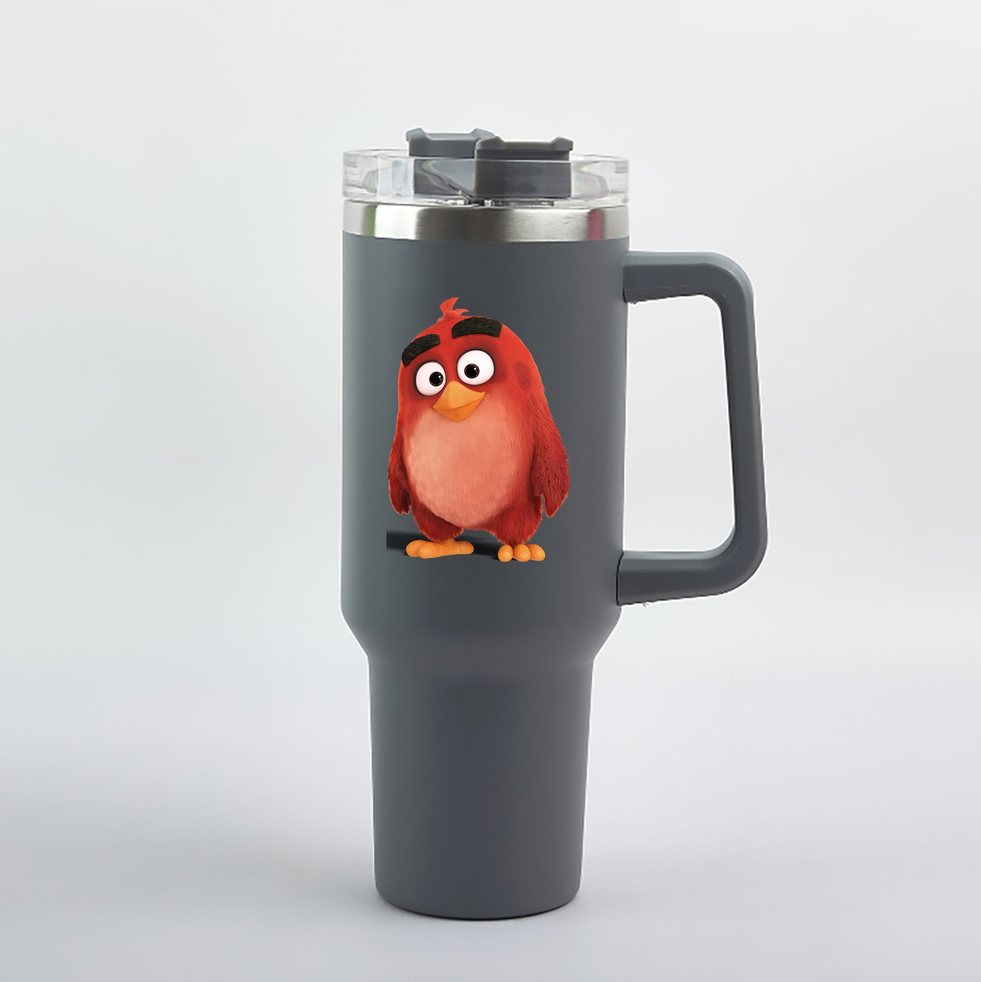 （画像用） Angry Birds アングリーバード 1200mL車用タンブラー（カラープリント）