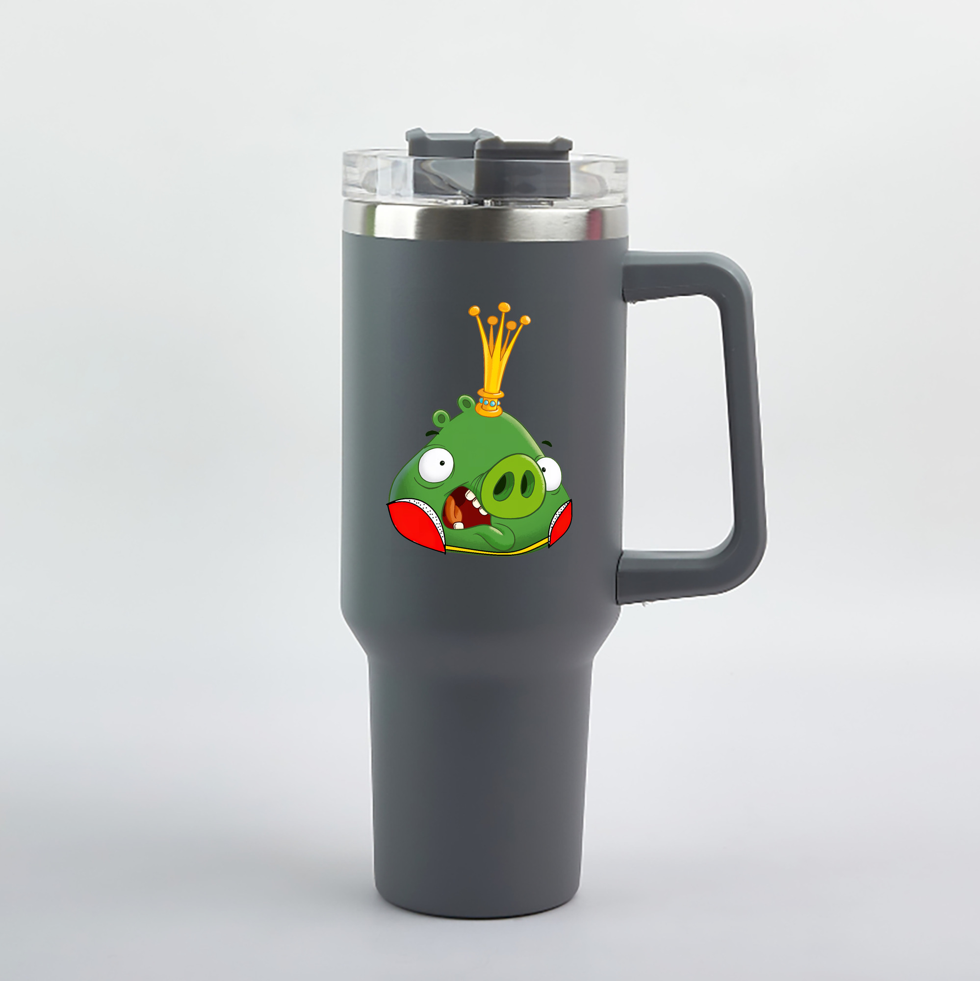 （画像用） Angry Birds アングリーバード 1200mL車用タンブラー（カラープリント）