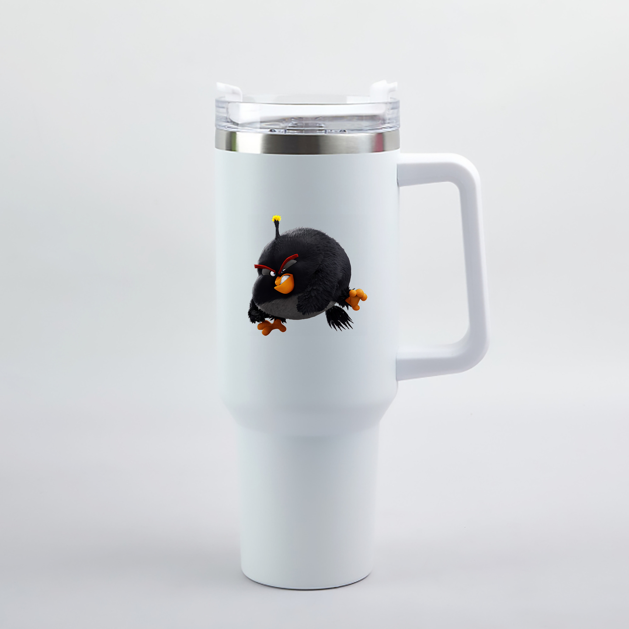 （画像用） Angry Birds アングリーバード 1200mL車用タンブラー（カラープリント）