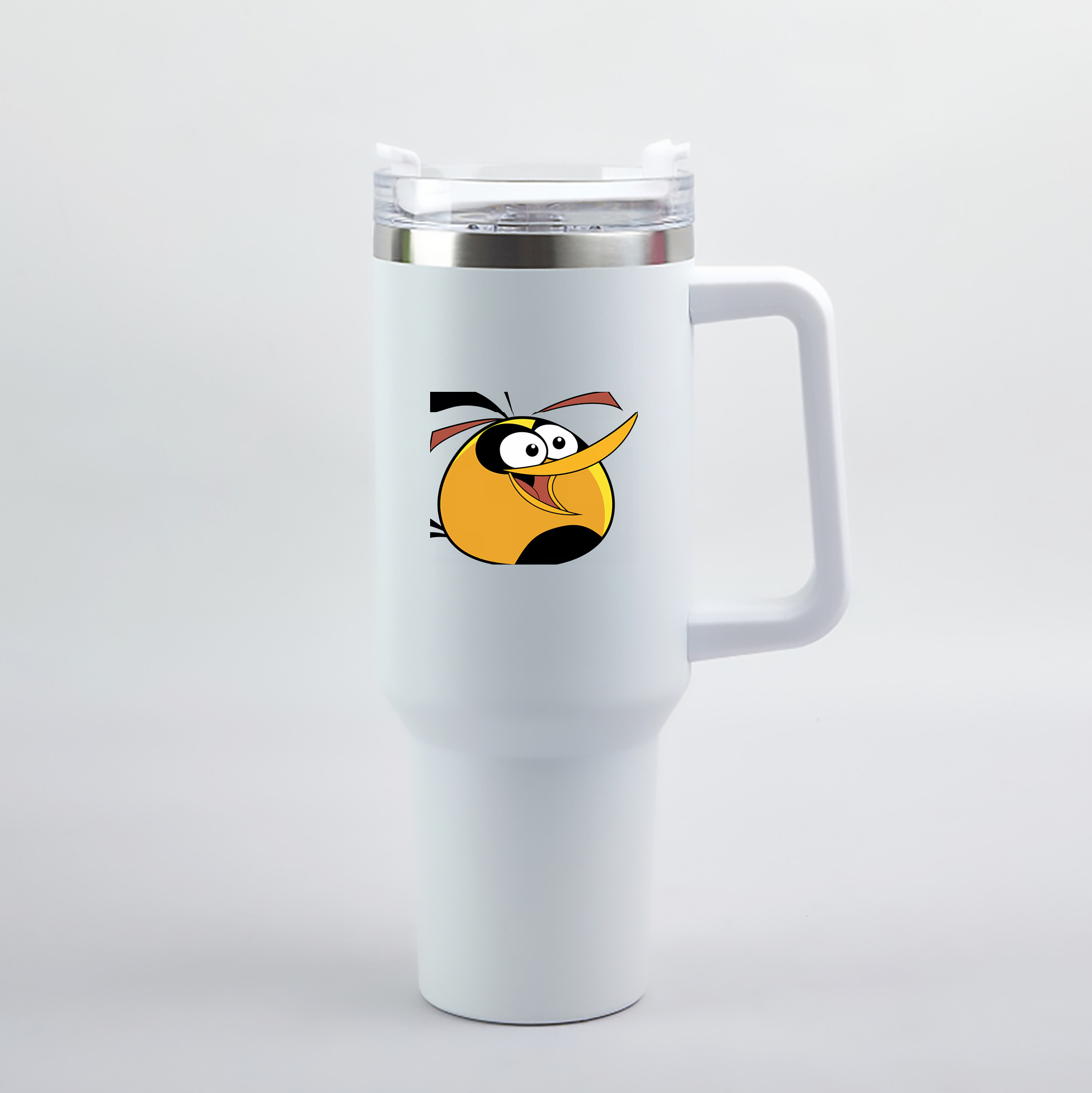 （画像用） Angry Birds アングリーバード 1200mL車用タンブラー（カラープリント）
