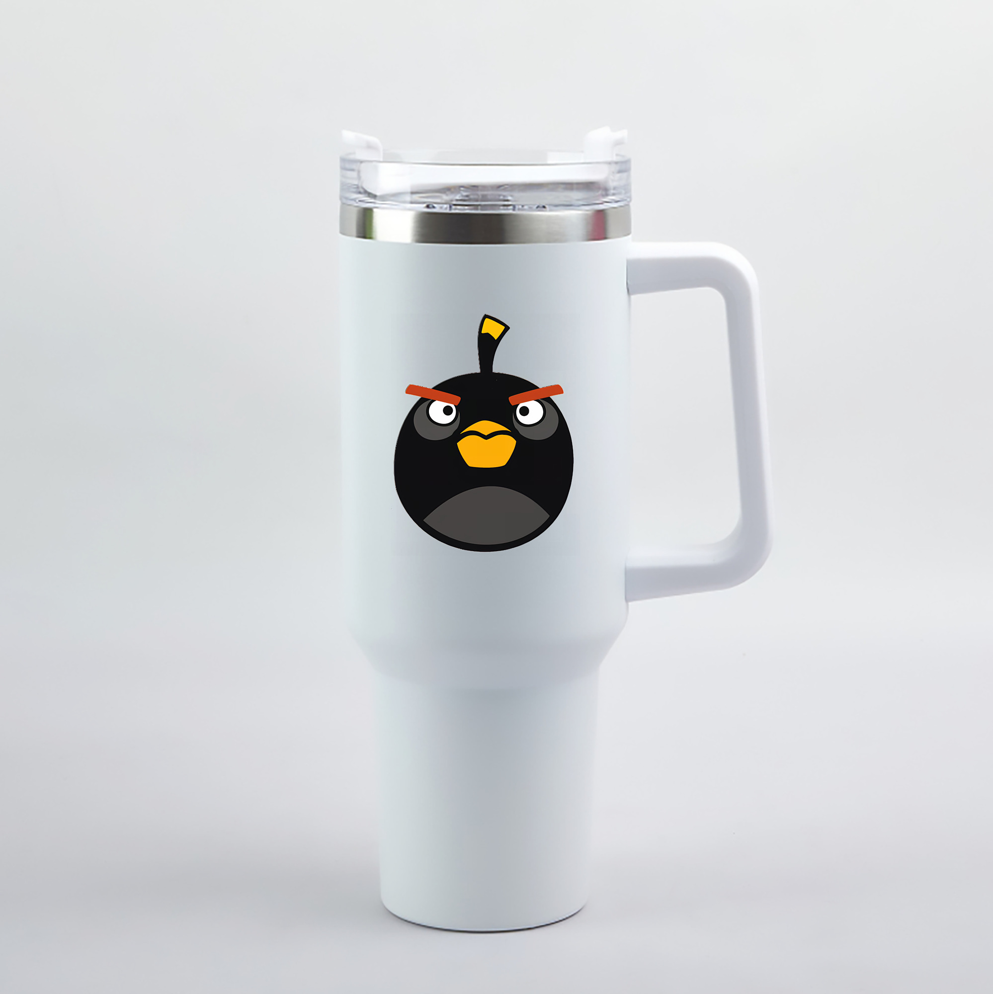 （画像用） Angry Birds アングリーバード 1200mL車用タンブラー（カラープリント）