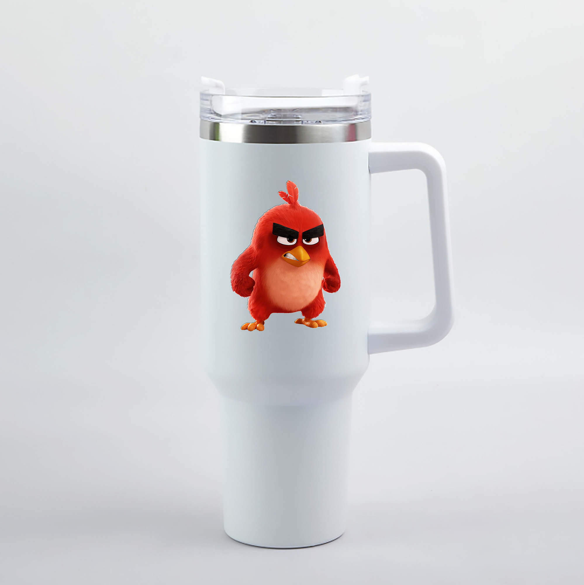 （画像用） Angry Birds アングリーバード 1200mL車用タンブラー（カラープリント）