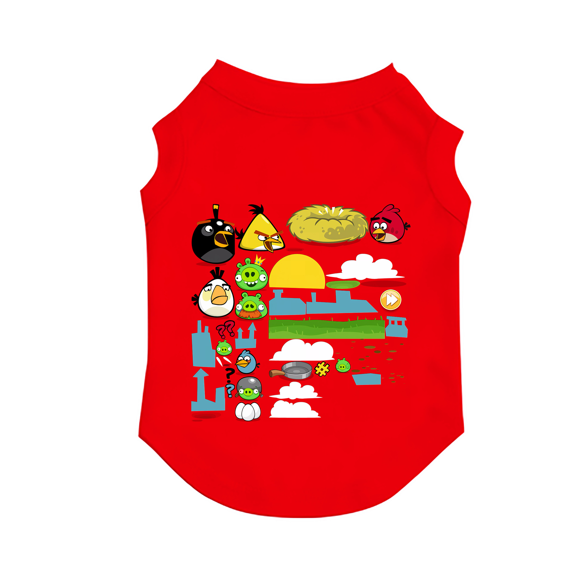 （画像用） Angry Birds アングリーバード ペット用ベスト