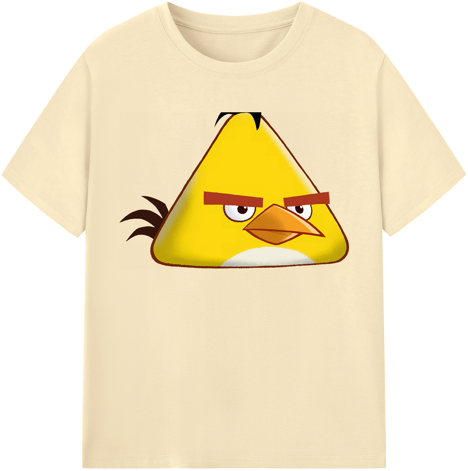 （画像用） Angry Birds アングリーバード 綿100％半袖Tシャツ（フロントプリント）