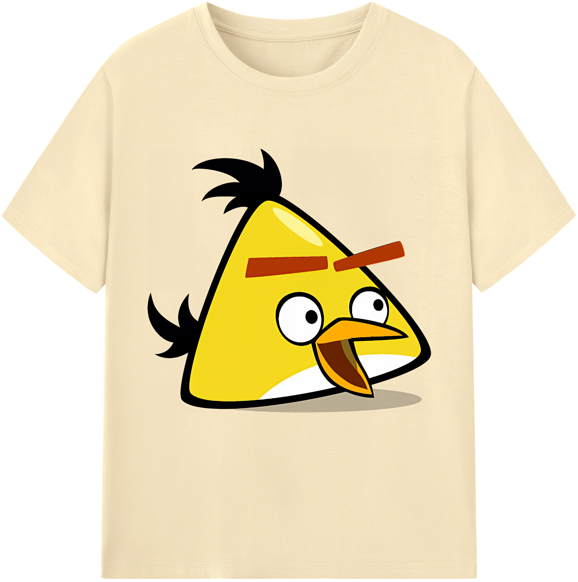 （画像用） Angry Birds アングリーバード 綿100％半袖Tシャツ（フロントプリント）