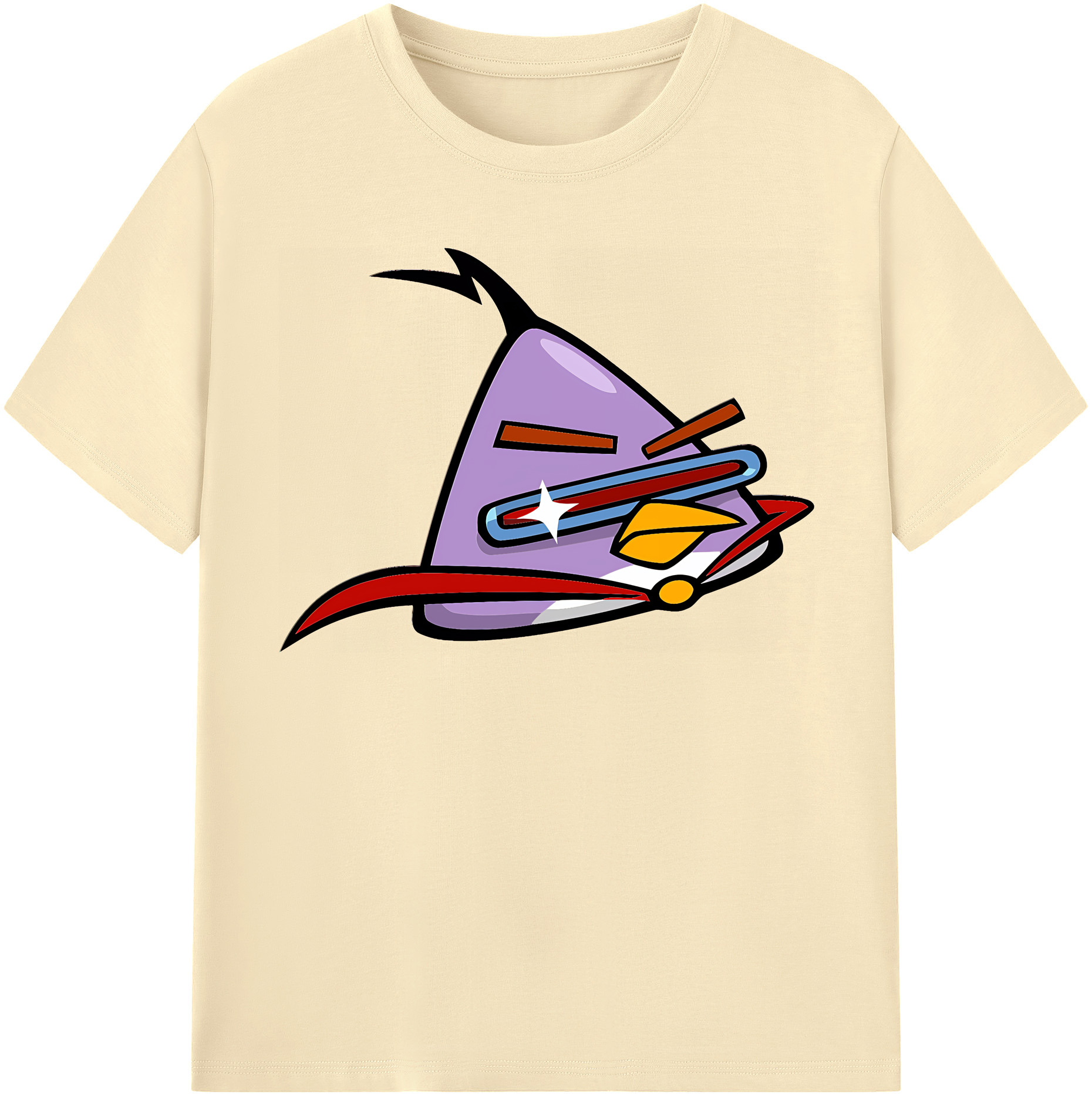 （画像用） Angry Birds アングリーバード 綿100％半袖Tシャツ（フロントプリント）
