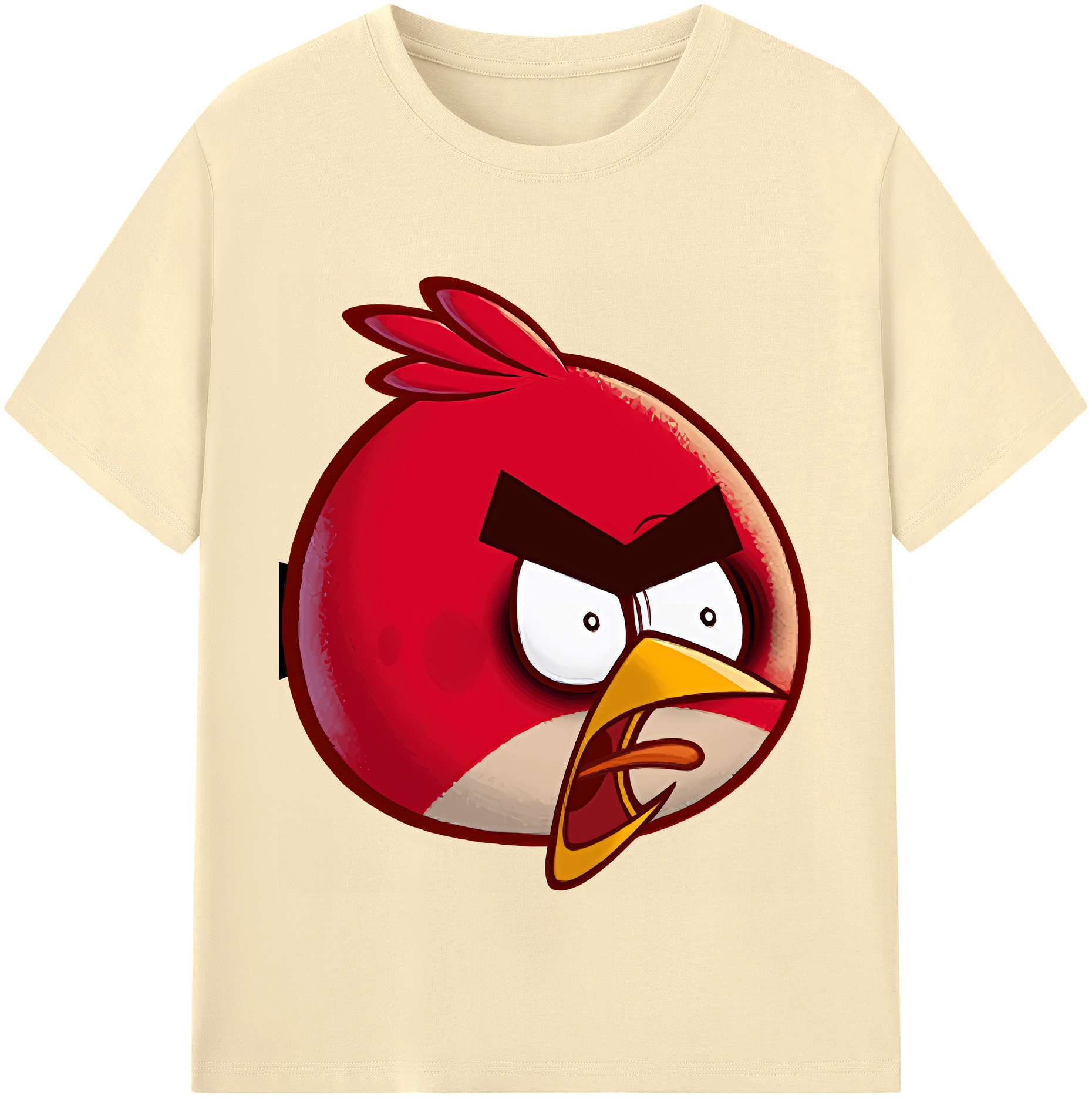 （画像用） Angry Birds アングリーバード 綿100％半袖Tシャツ（フロントプリント）