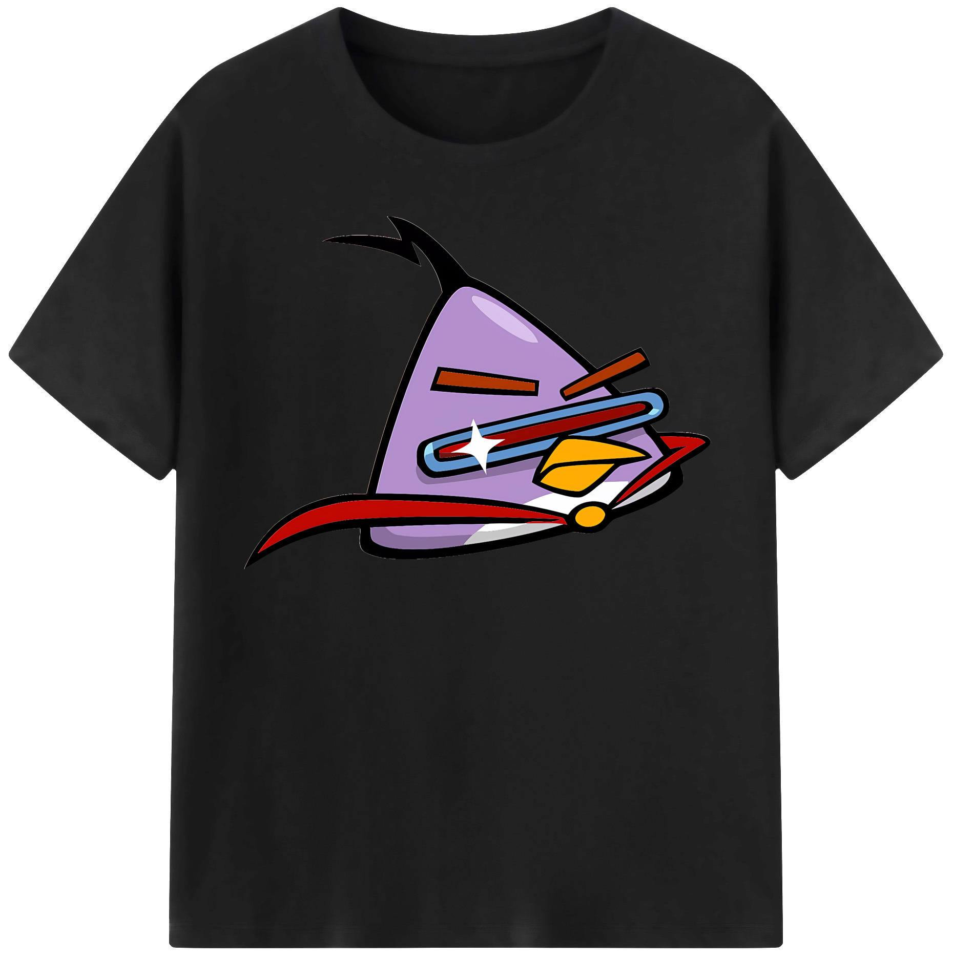 （画像用） Angry Birds アングリーバード 綿100％半袖Tシャツ（フロントプリント）