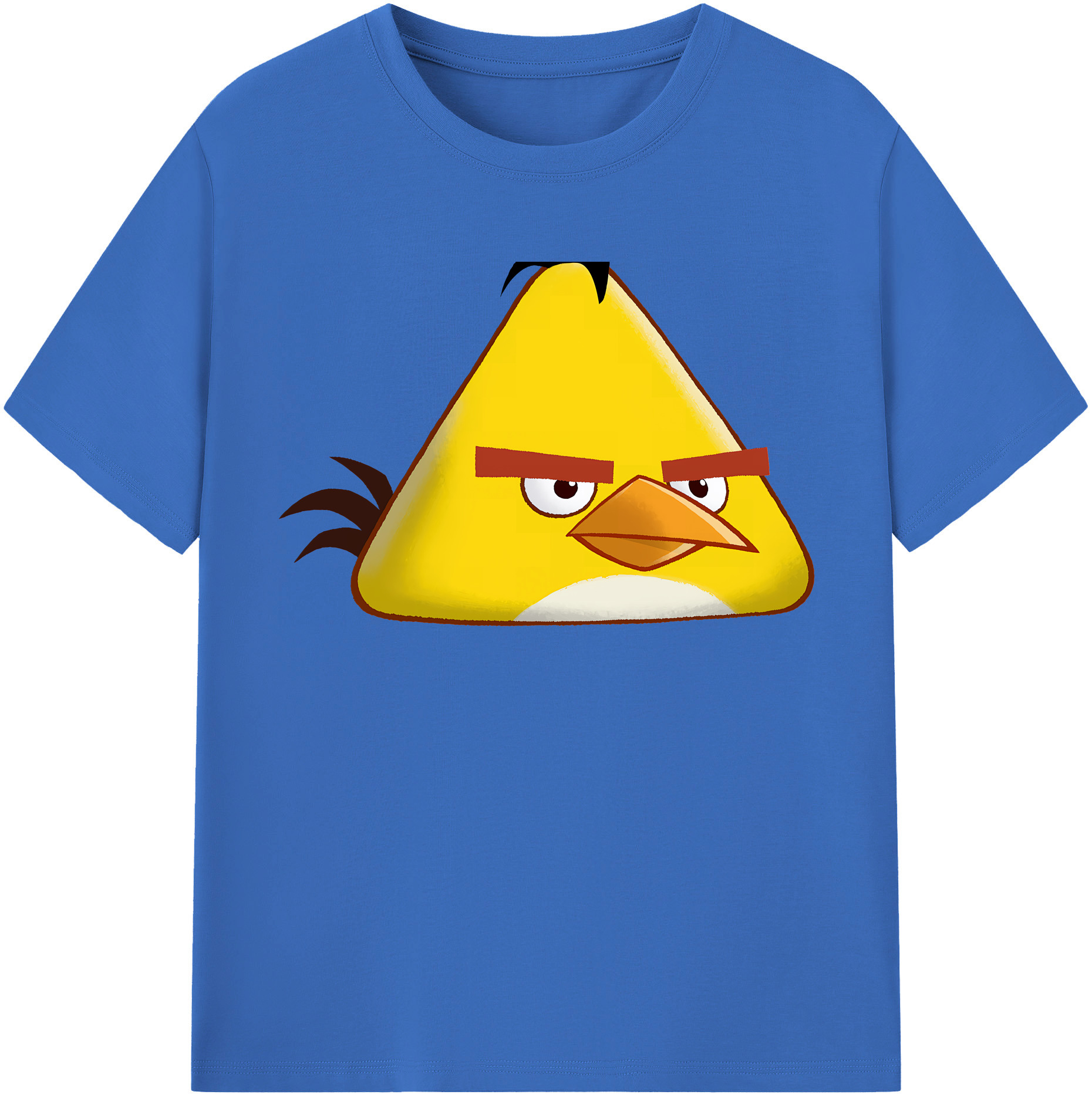 （画像用） Angry Birds アングリーバード 綿100％半袖Tシャツ（フロントプリント）