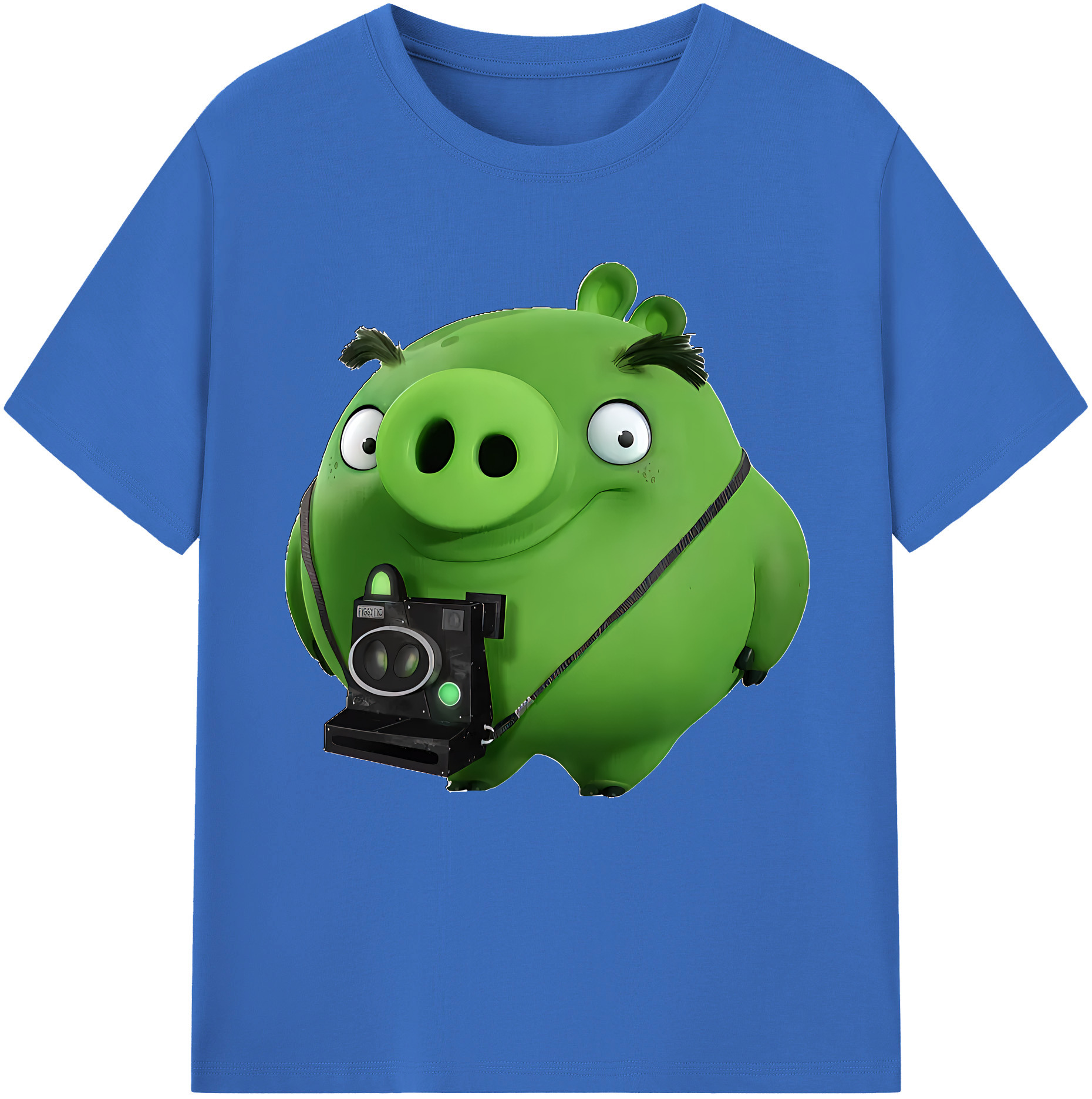 （画像用） Angry Birds アングリーバード 綿100％半袖Tシャツ（フロントプリント）