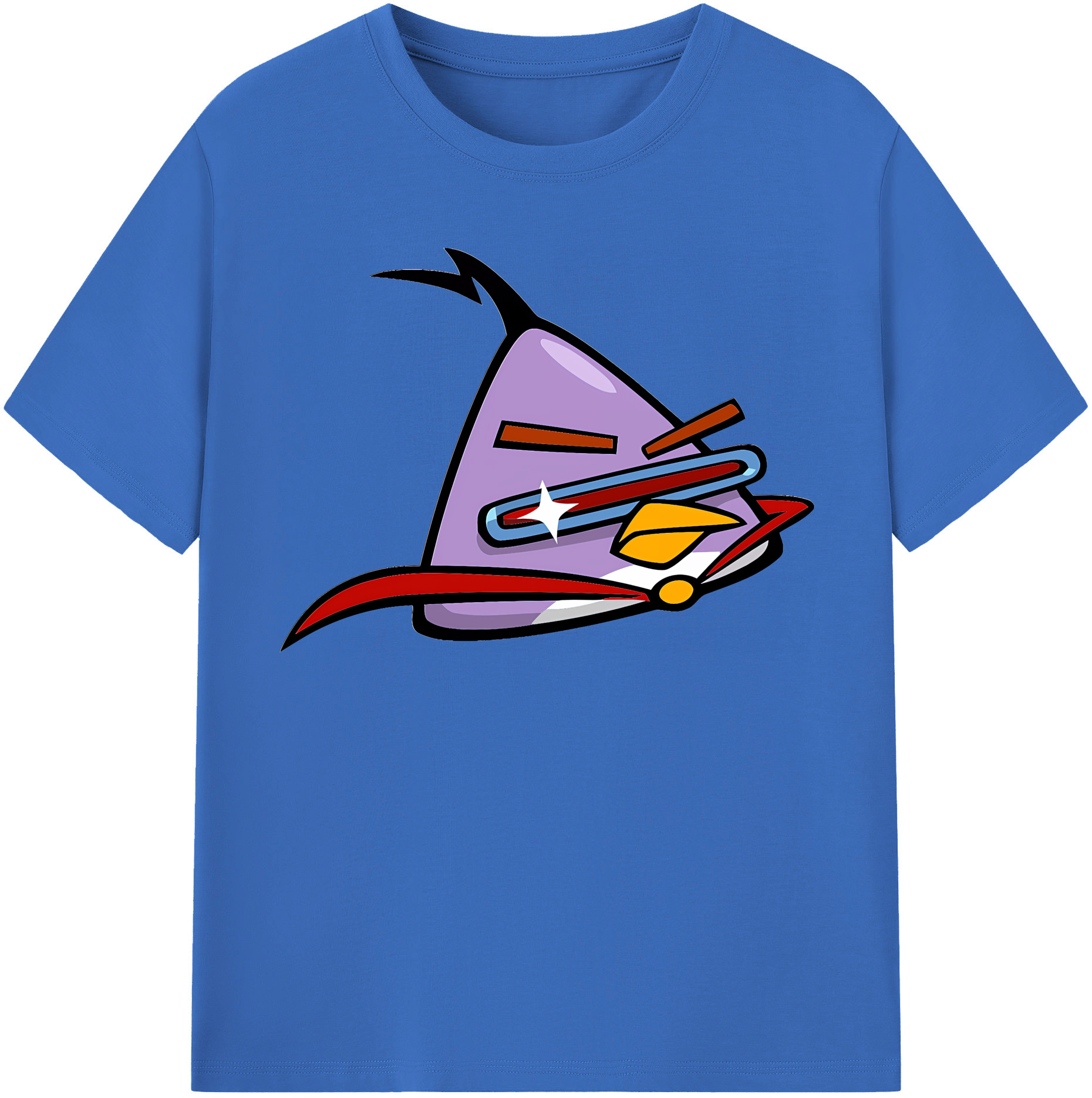 （画像用） Angry Birds アングリーバード 綿100％半袖Tシャツ（フロントプリント）