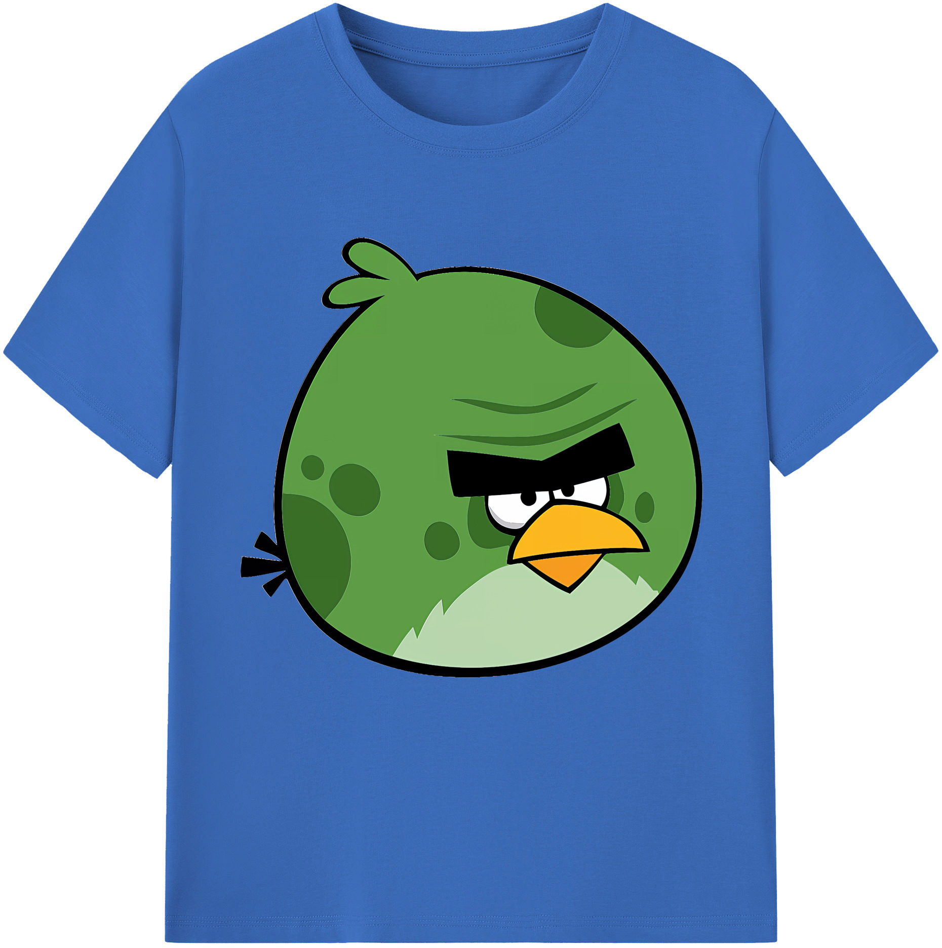 （画像用） Angry Birds アングリーバード 綿100％半袖Tシャツ（フロントプリント）