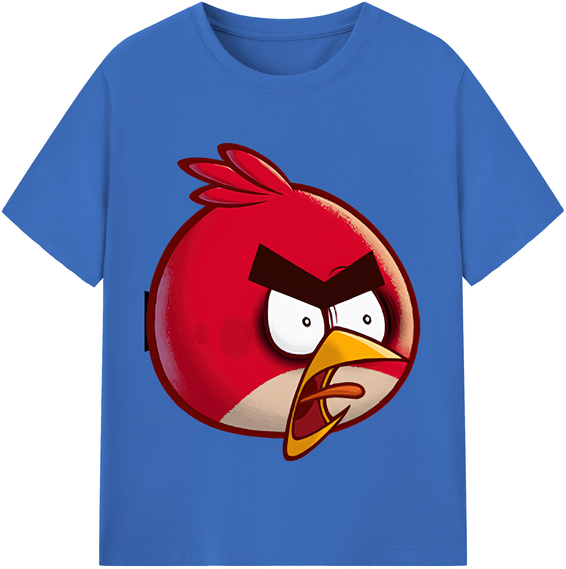 （画像用） Angry Birds アングリーバード 綿100％半袖Tシャツ（フロントプリント）