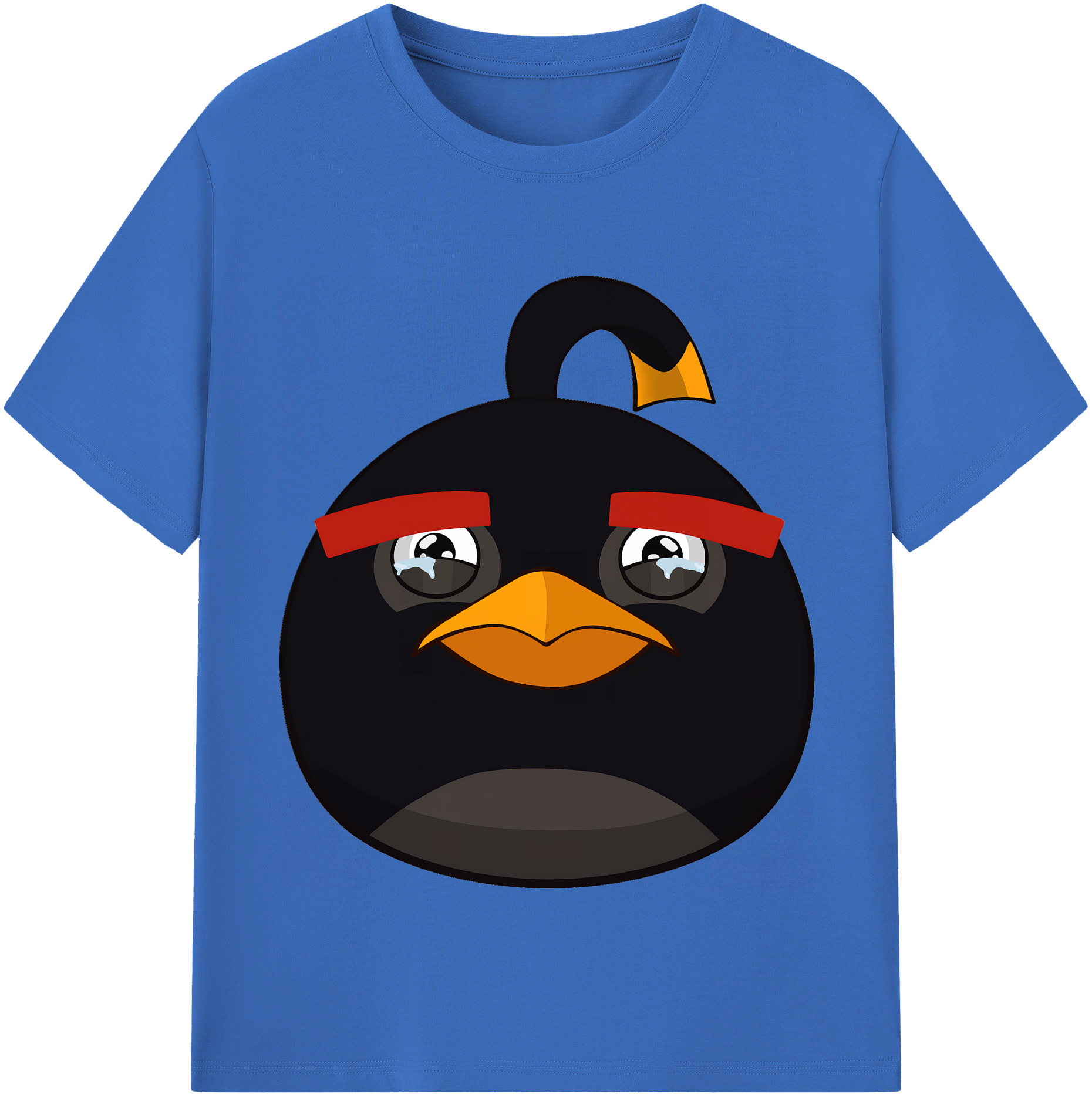 （画像用） Angry Birds アングリーバード 綿100％半袖Tシャツ（フロントプリント）