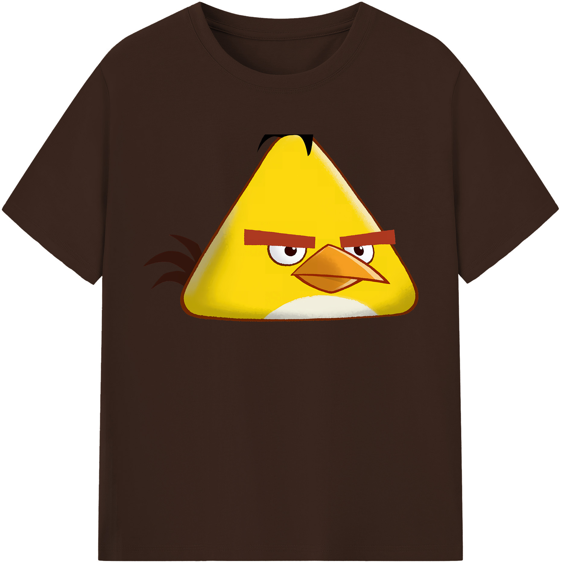 （画像用） Angry Birds アングリーバード 綿100％半袖Tシャツ（フロントプリント）