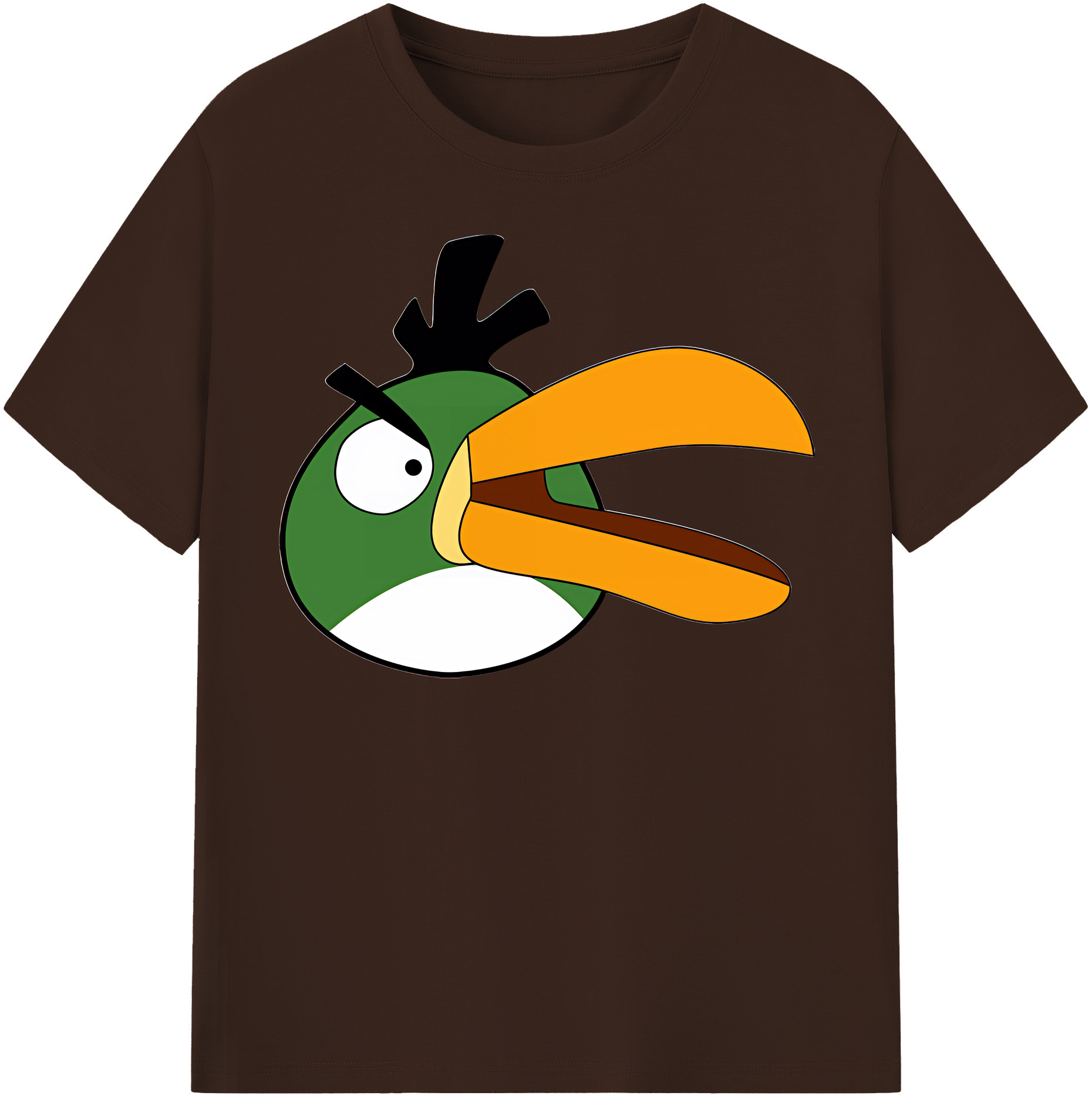 （画像用） Angry Birds アングリーバード 綿100％半袖Tシャツ（フロントプリント）