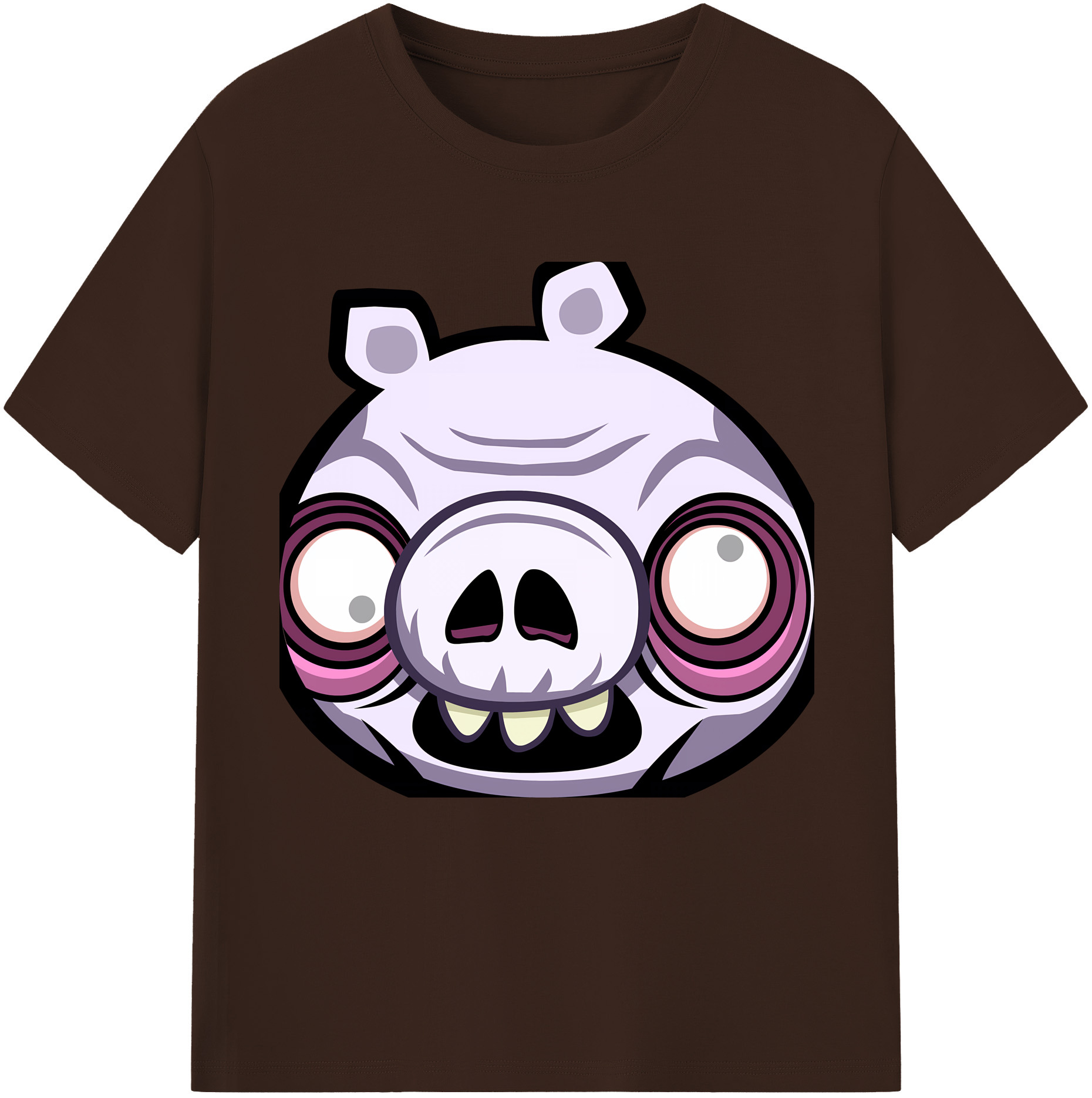 （画像用） Angry Birds アングリーバード 綿100％半袖Tシャツ（フロントプリント）