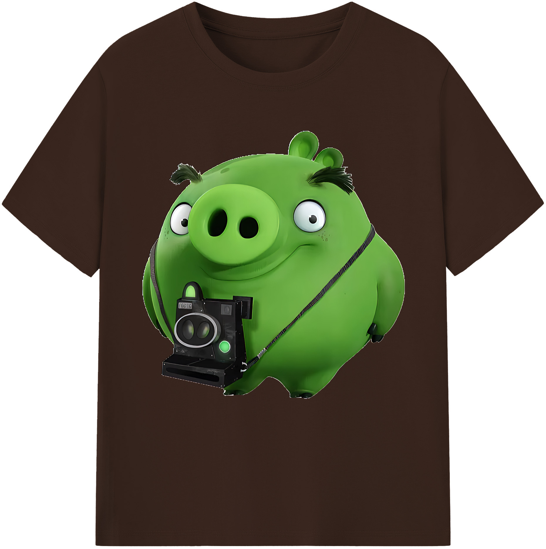 （画像用） Angry Birds アングリーバード 綿100％半袖Tシャツ（フロントプリント）
