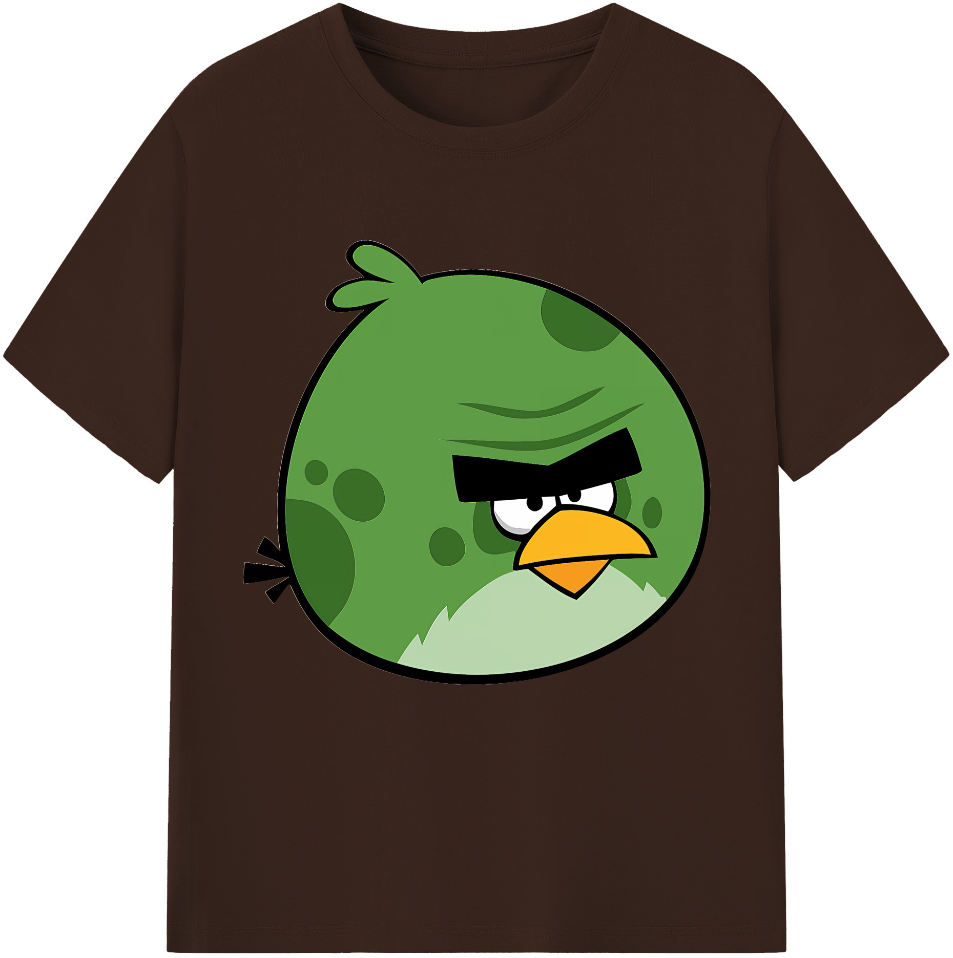 （画像用） Angry Birds アングリーバード 綿100％半袖Tシャツ（フロントプリント）