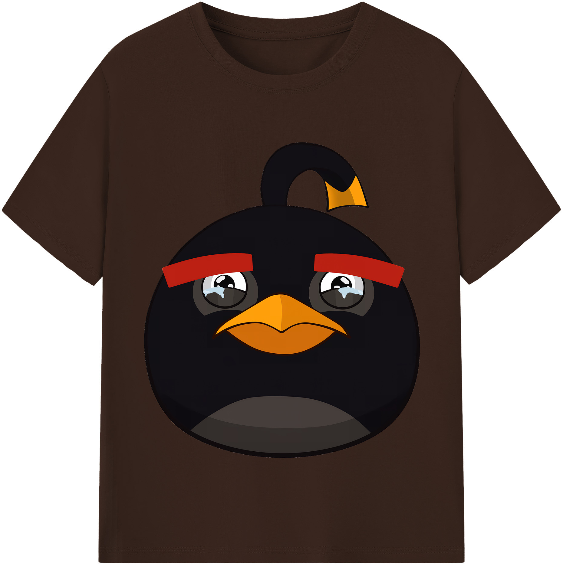 （画像用） Angry Birds アングリーバード 綿100％半袖Tシャツ（フロントプリント）