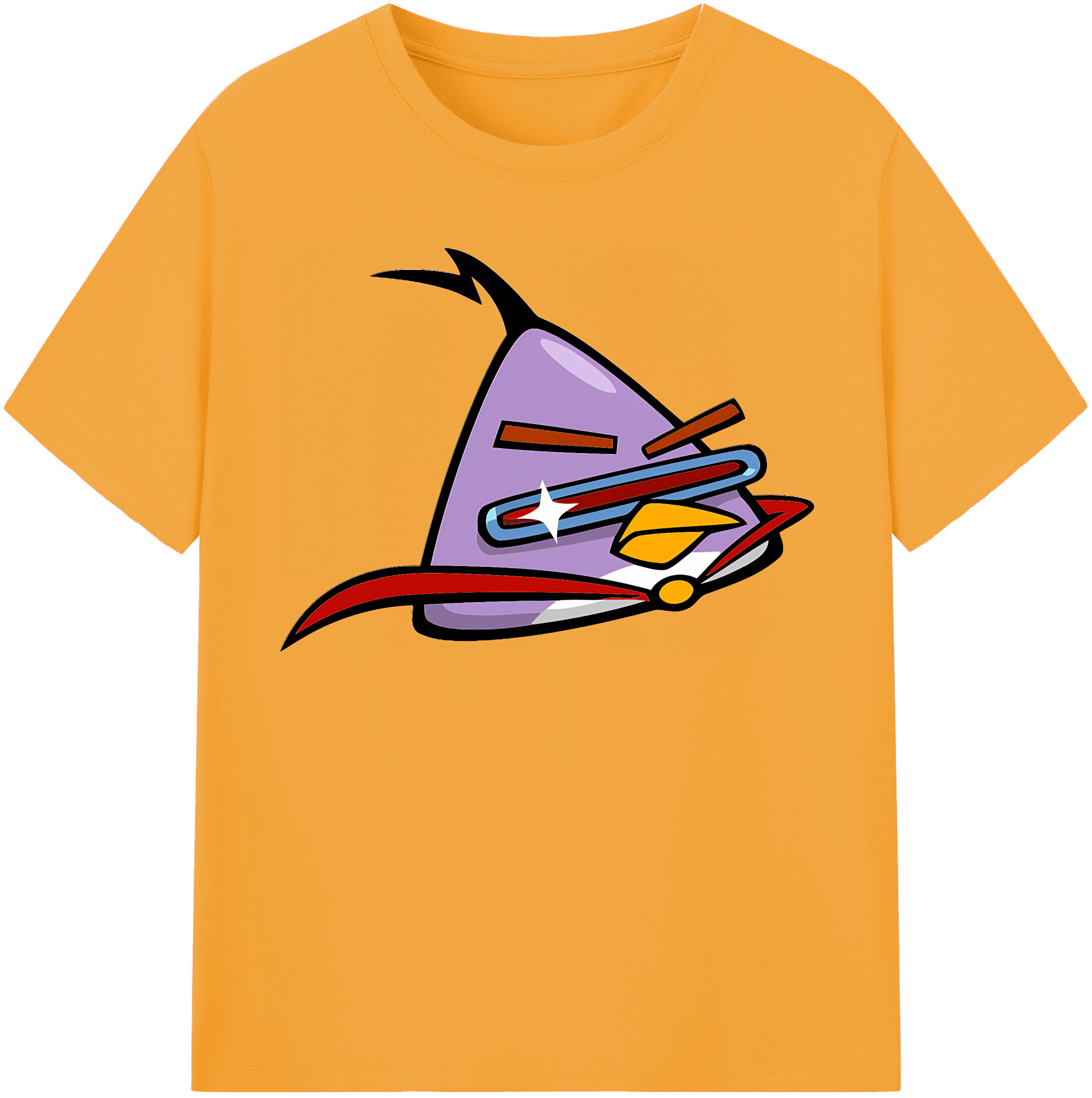 （画像用） Angry Birds アングリーバード 綿100％半袖Tシャツ（フロントプリント）
