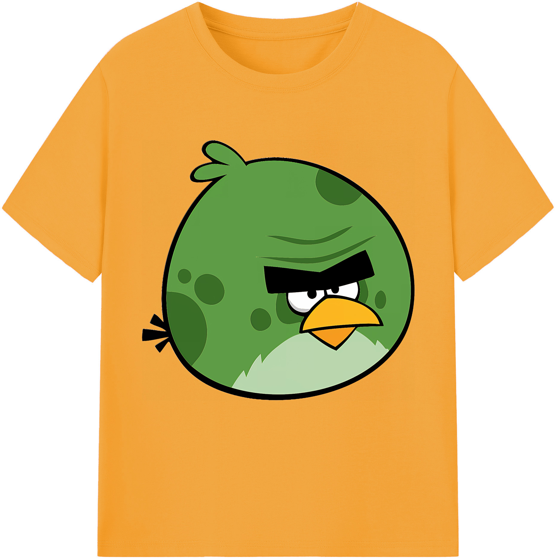 （画像用） Angry Birds アングリーバード 綿100％半袖Tシャツ（フロントプリント）