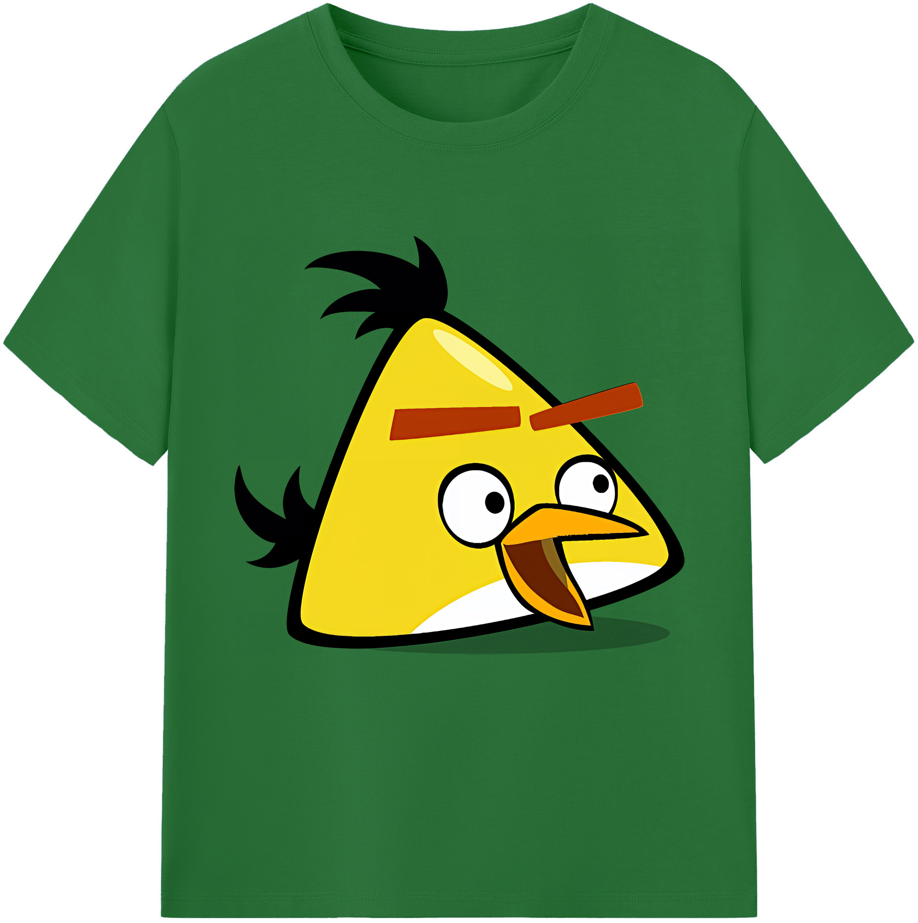 （画像用） Angry Birds アングリーバード 綿100％半袖Tシャツ（フロントプリント）
