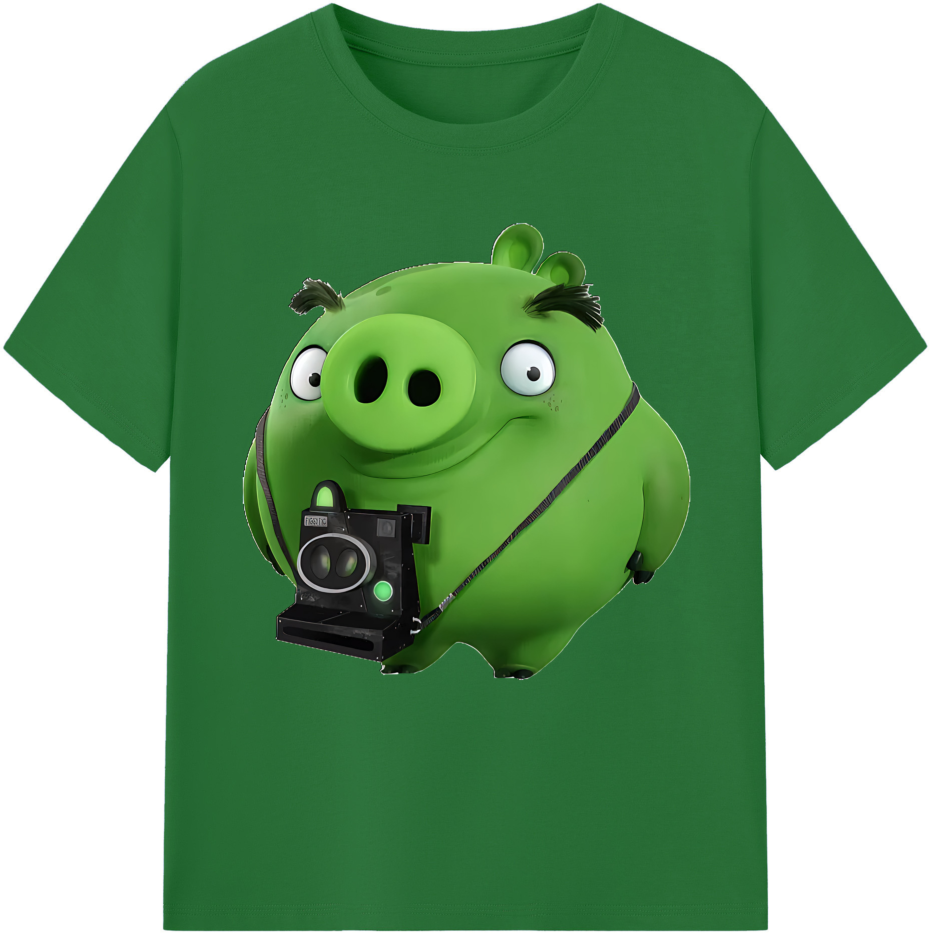 （画像用） Angry Birds アングリーバード 綿100％半袖Tシャツ（フロントプリント）