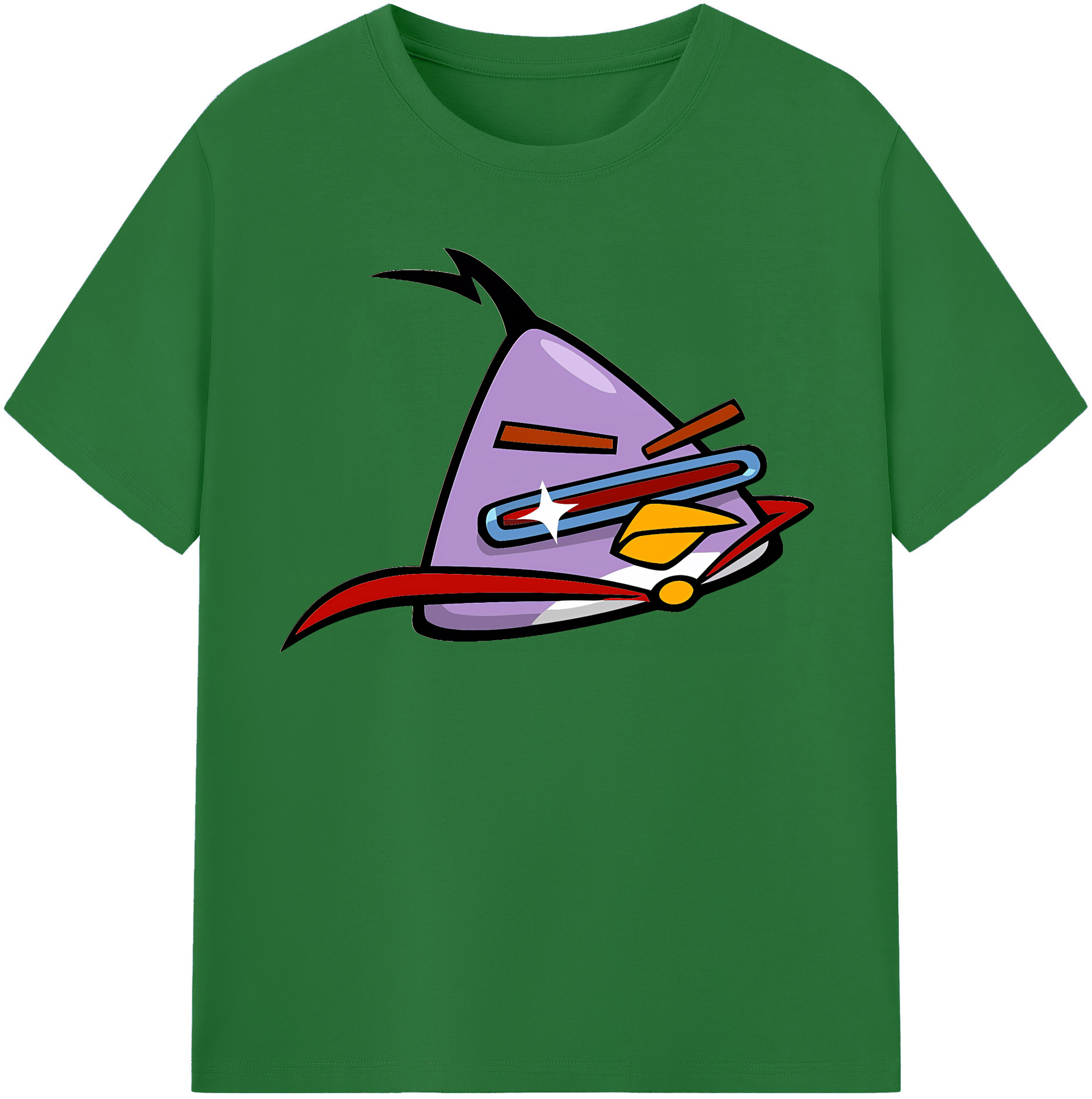 （画像用） Angry Birds アングリーバード 綿100％半袖Tシャツ（フロントプリント）