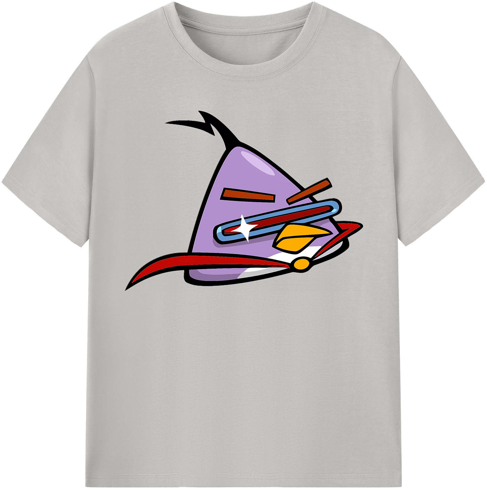 （画像用） Angry Birds アングリーバード 綿100％半袖Tシャツ（フロントプリント）