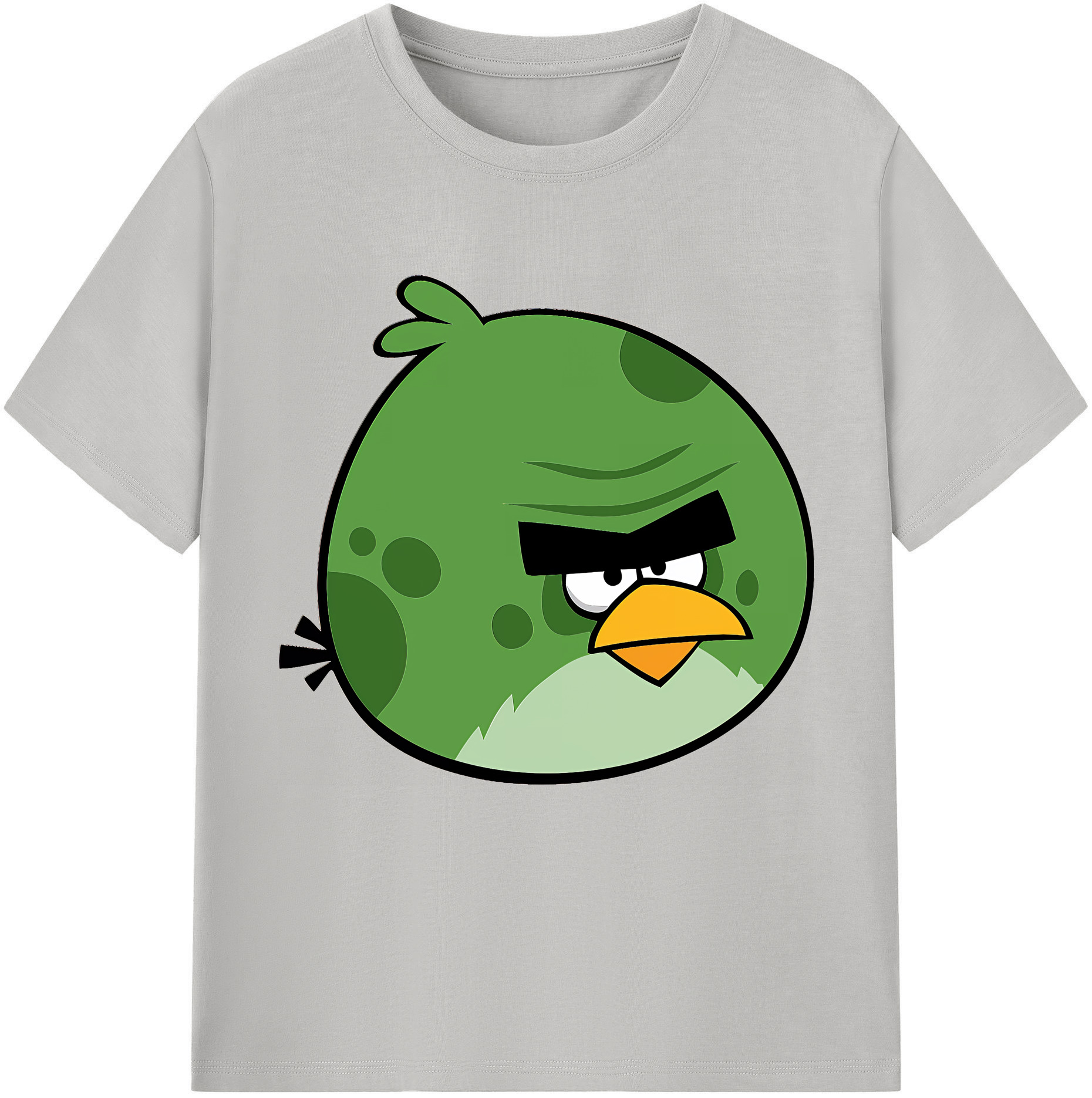 （画像用） Angry Birds アングリーバード 綿100％半袖Tシャツ（フロントプリント）