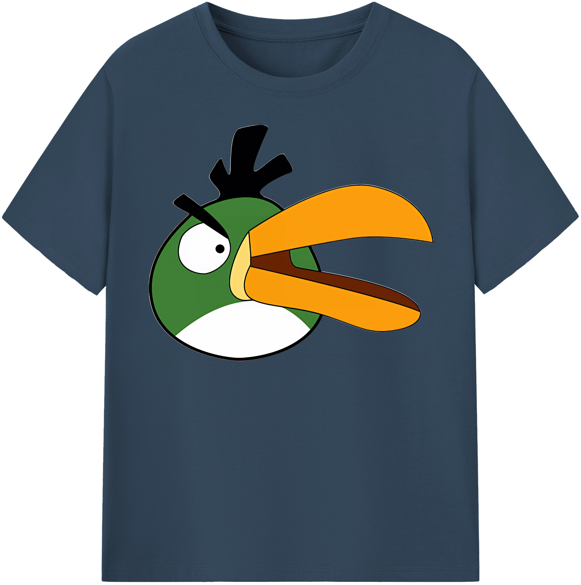 （画像用） Angry Birds アングリーバード 綿100％半袖Tシャツ（フロントプリント）