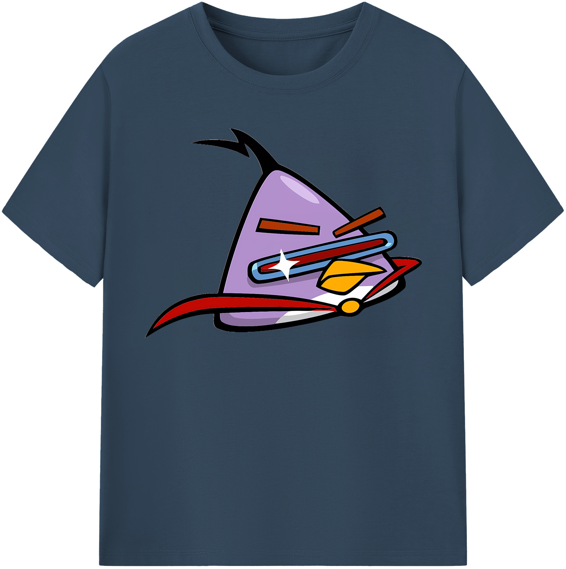 （画像用） Angry Birds アングリーバード 綿100％半袖Tシャツ（フロントプリント）