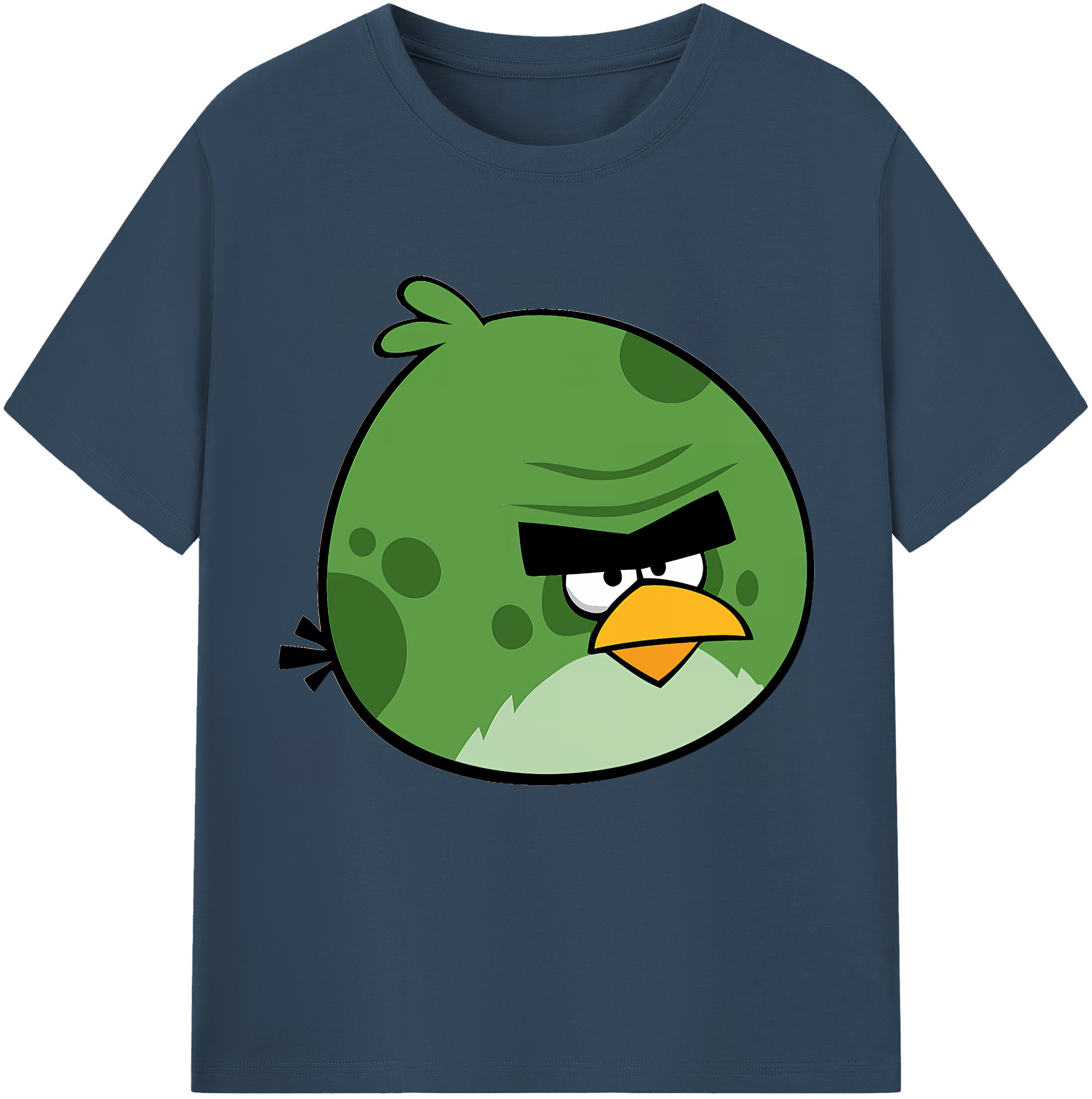 （画像用） Angry Birds アングリーバード 綿100％半袖Tシャツ（フロントプリント）