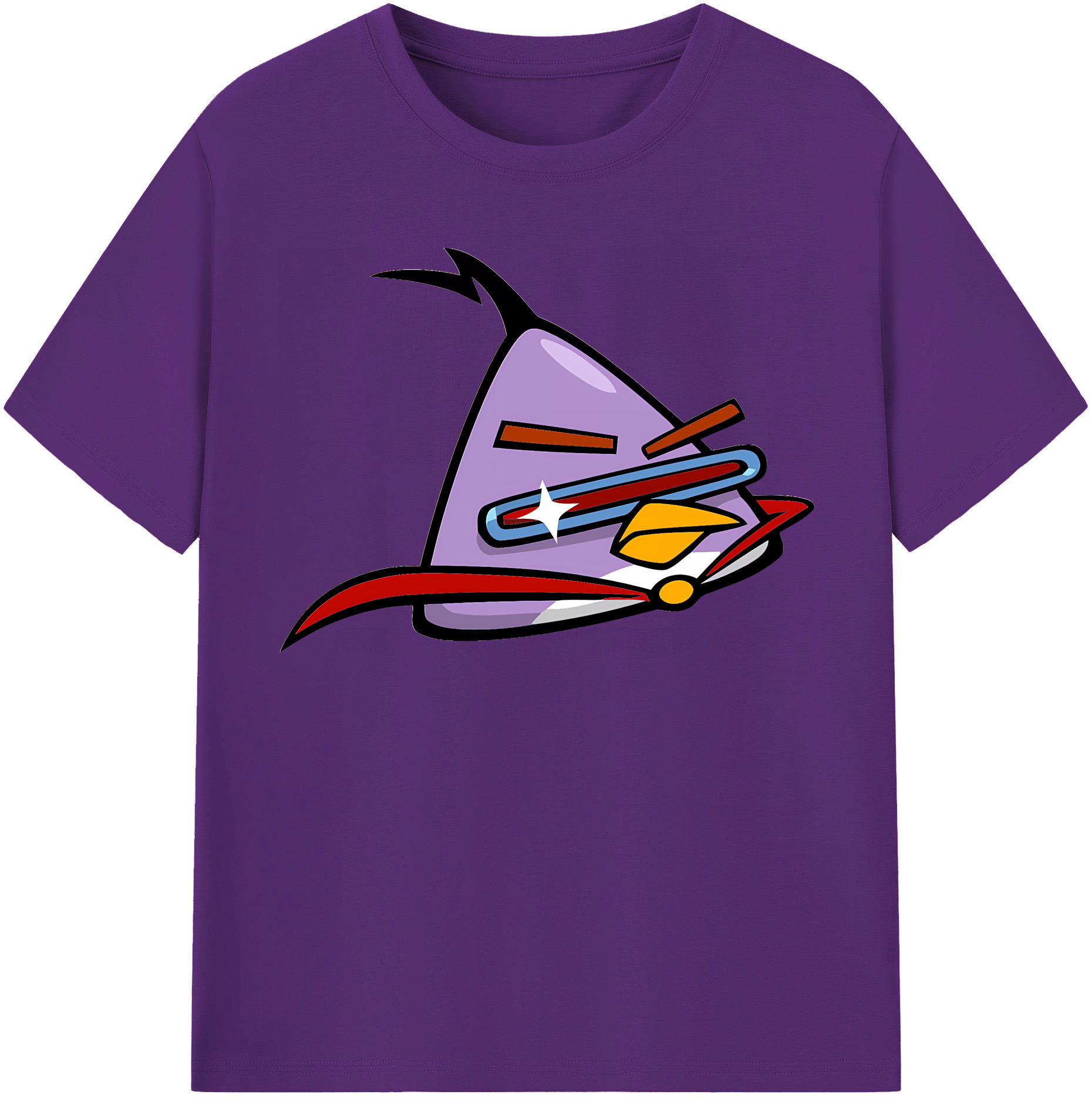 （画像用） Angry Birds アングリーバード 綿100％半袖Tシャツ（フロントプリント）
