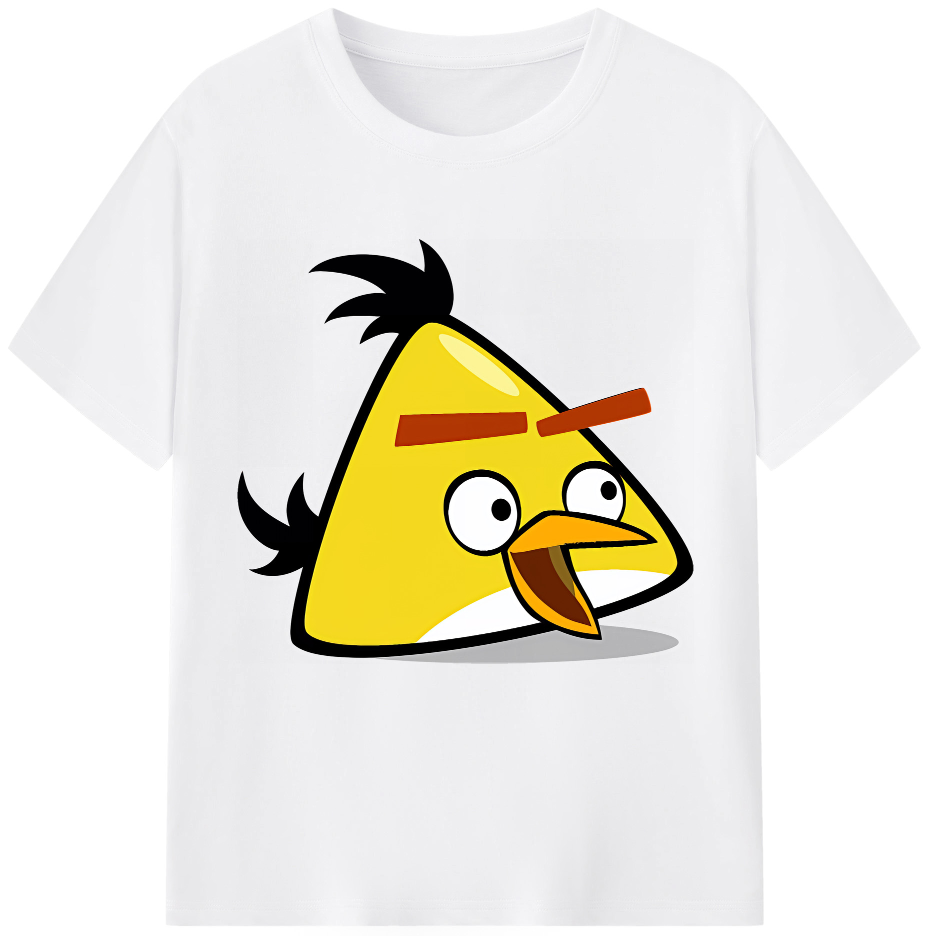 （画像用） Angry Birds アングリーバード 綿100％半袖Tシャツ（フロントプリント）