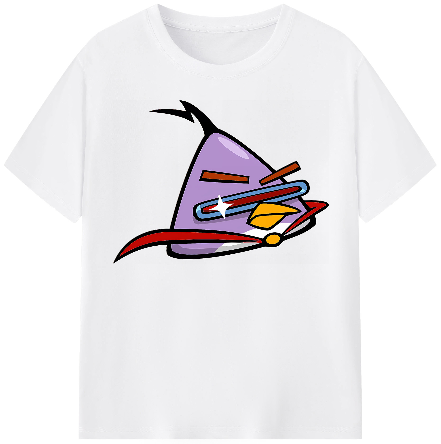 （画像用） Angry Birds アングリーバード 綿100％半袖Tシャツ（フロントプリント）