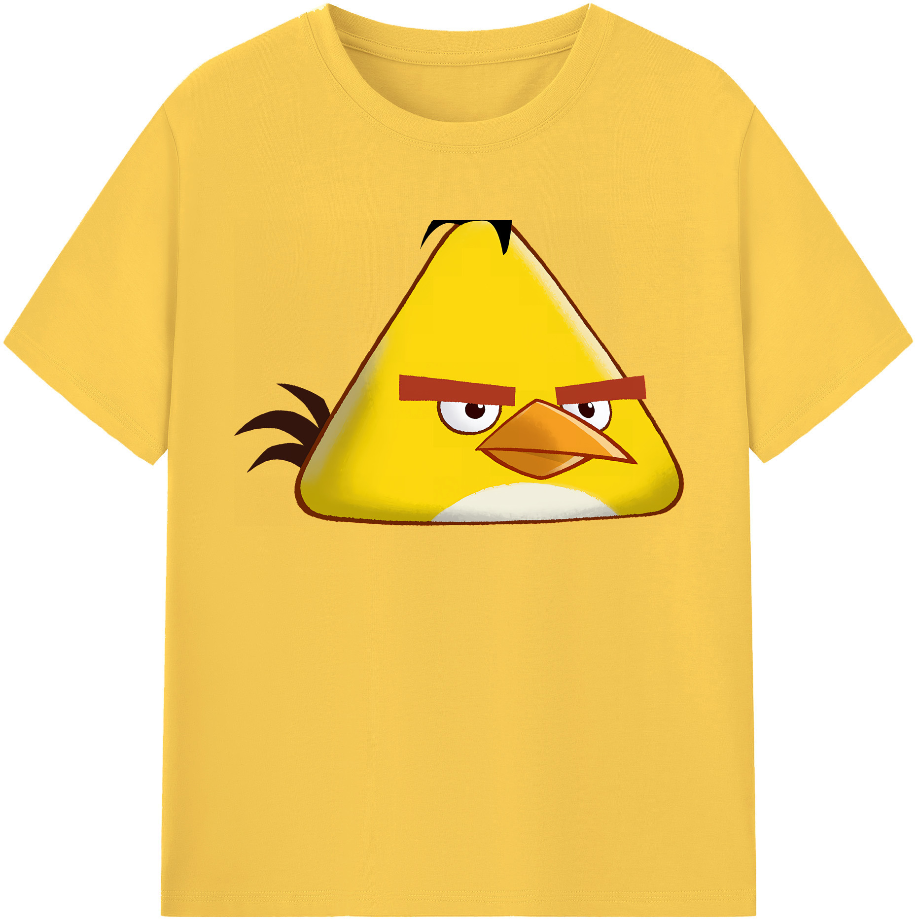 （画像用） Angry Birds アングリーバード 綿100％半袖Tシャツ（フロントプリント）