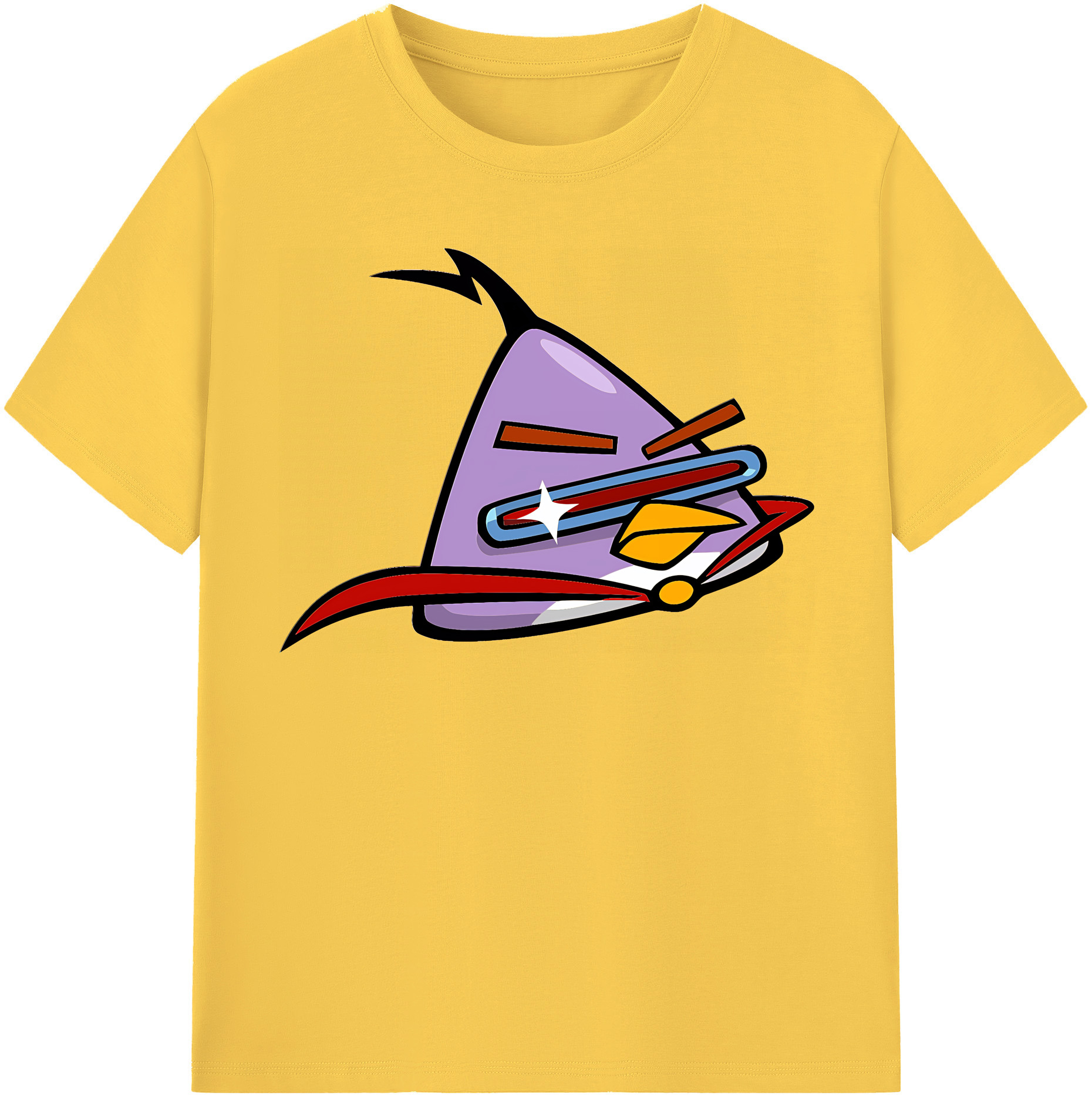 （画像用） Angry Birds アングリーバード 綿100％半袖Tシャツ（フロントプリント）