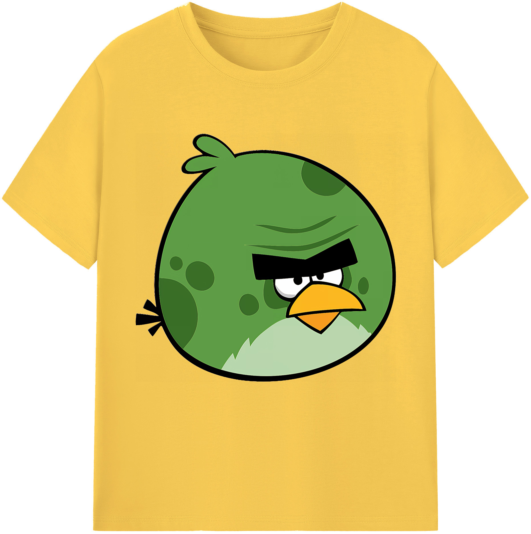 （画像用） Angry Birds アングリーバード 綿100％半袖Tシャツ（フロントプリント）