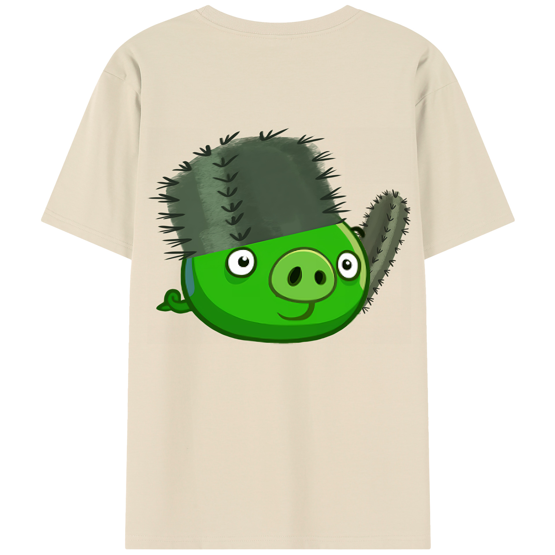 （画像用） Angry Birds アングリーバード 綿100％半袖Tシャツ（背面プリント）