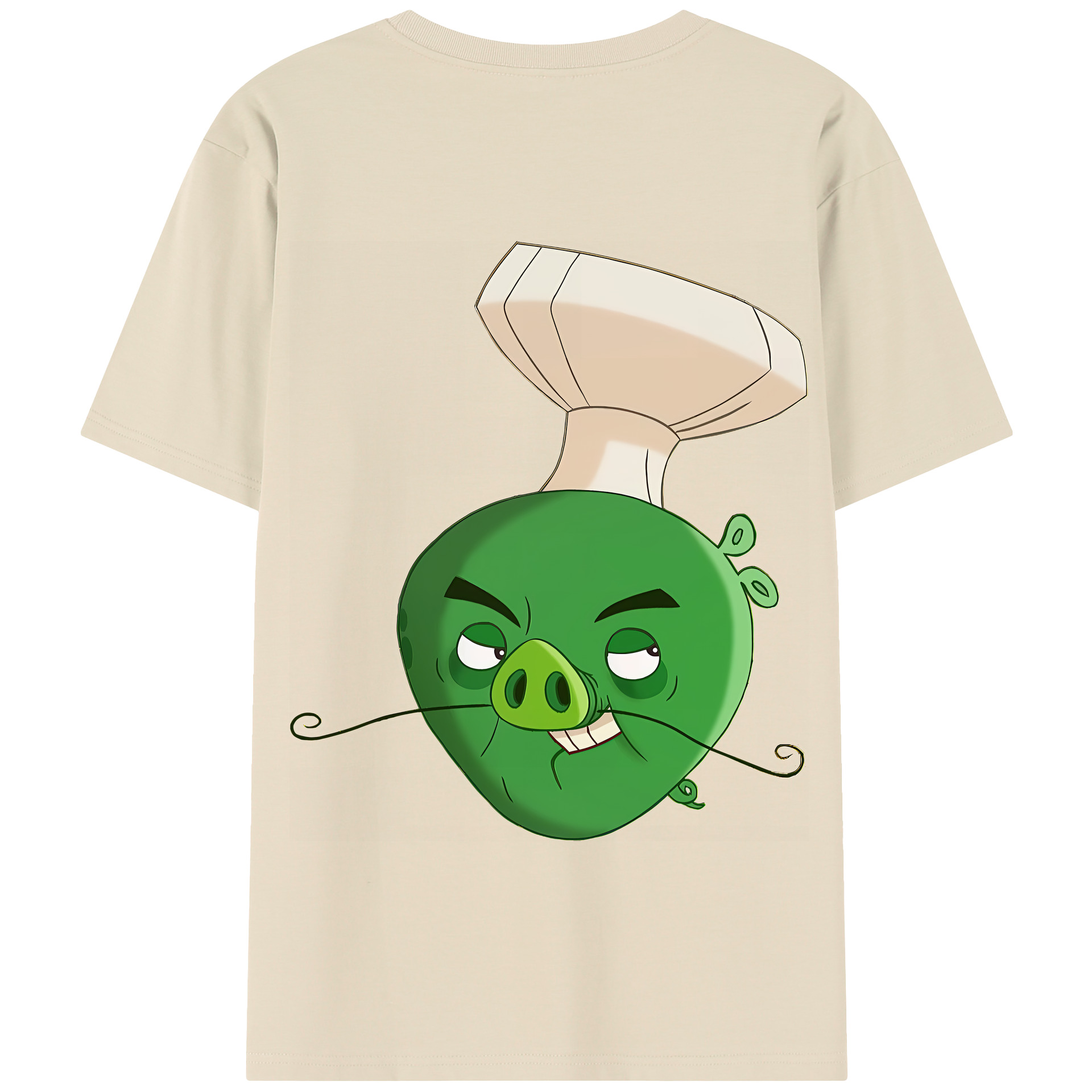 （画像用） Angry Birds アングリーバード 綿100％半袖Tシャツ（背面プリント）