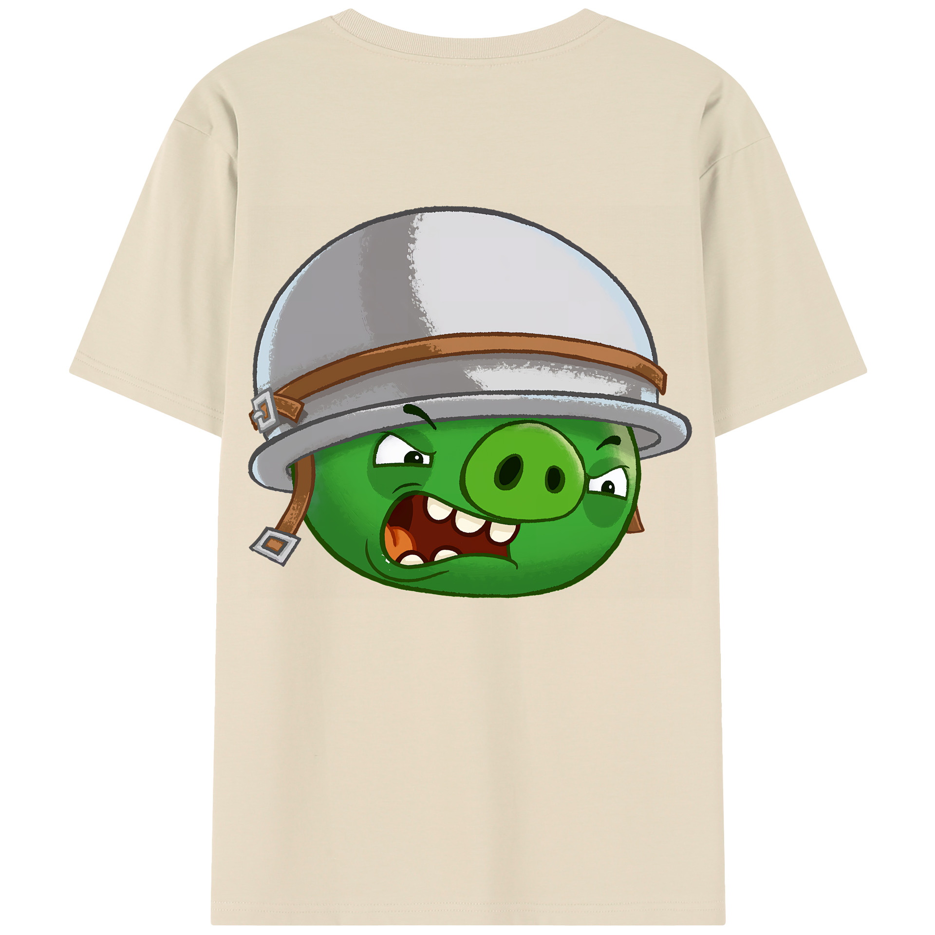 （画像用） Angry Birds アングリーバード 綿100％半袖Tシャツ（背面プリント）