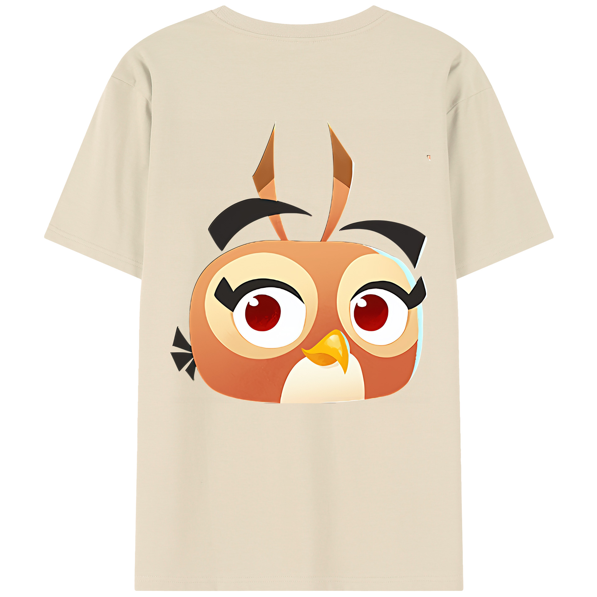 （画像用） Angry Birds アングリーバード 綿100％半袖Tシャツ（背面プリント）