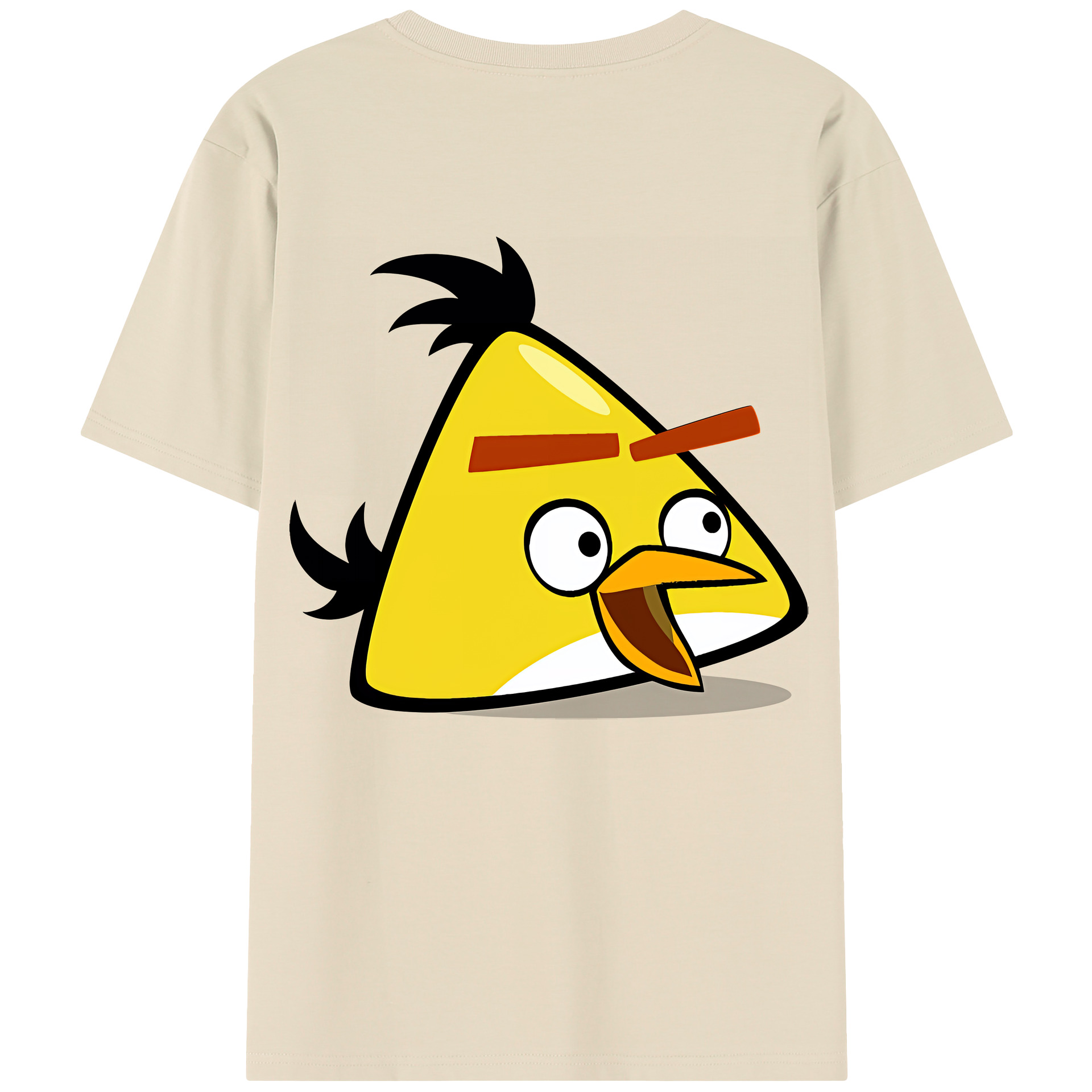 （画像用） Angry Birds アングリーバード 綿100％半袖Tシャツ（背面プリント）